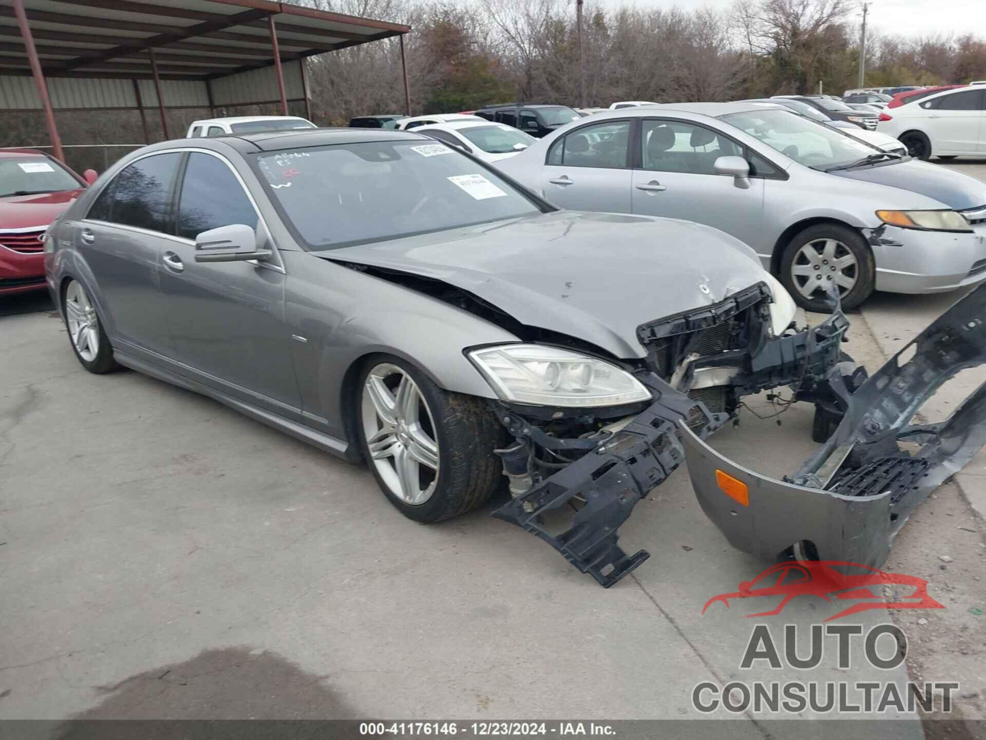 MERCEDES-BENZ S 550 2012 - WDDNG7DB7CA419845
