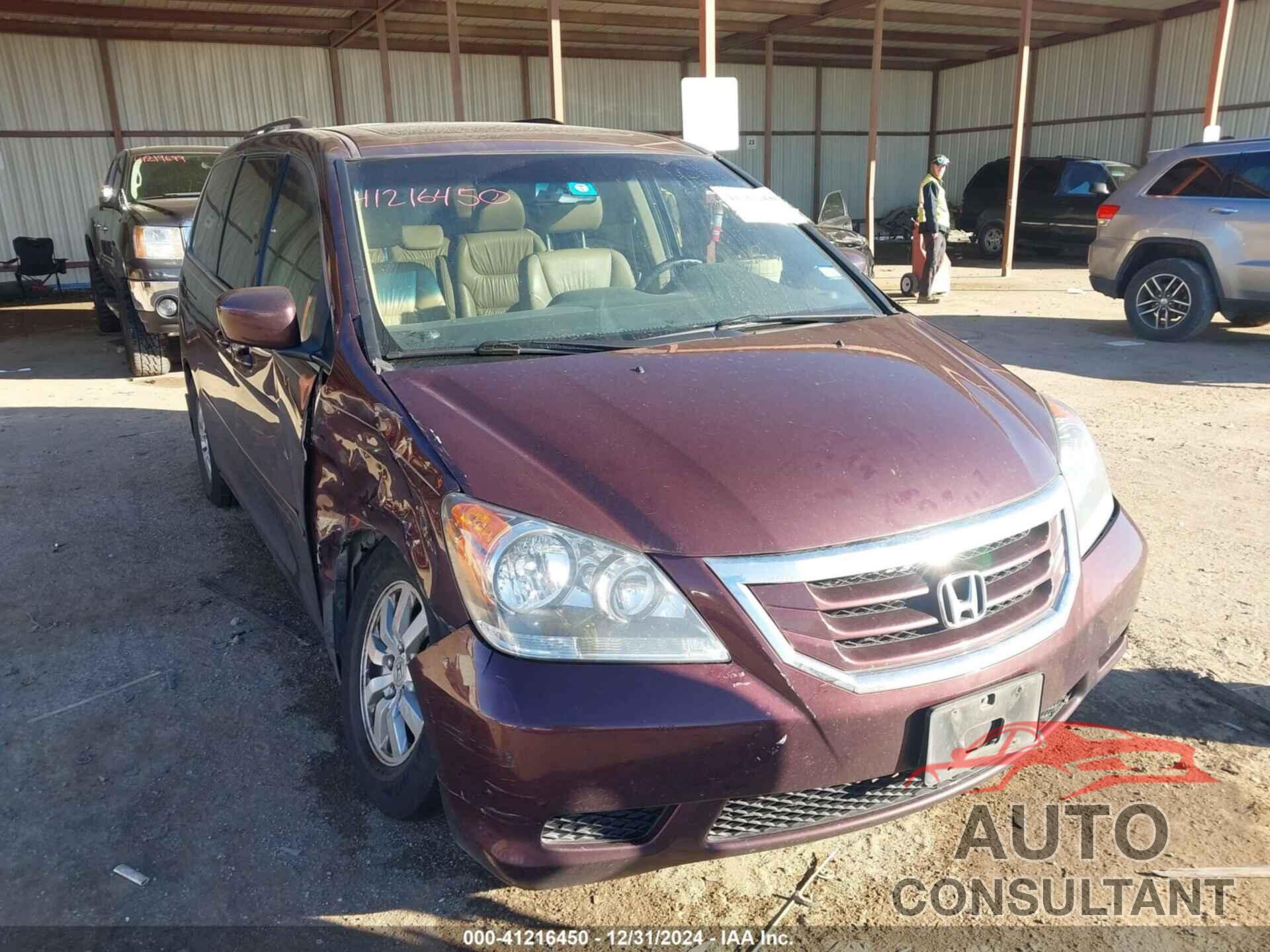 HONDA ODYSSEY 2010 - 5FNRL3H63AB100847