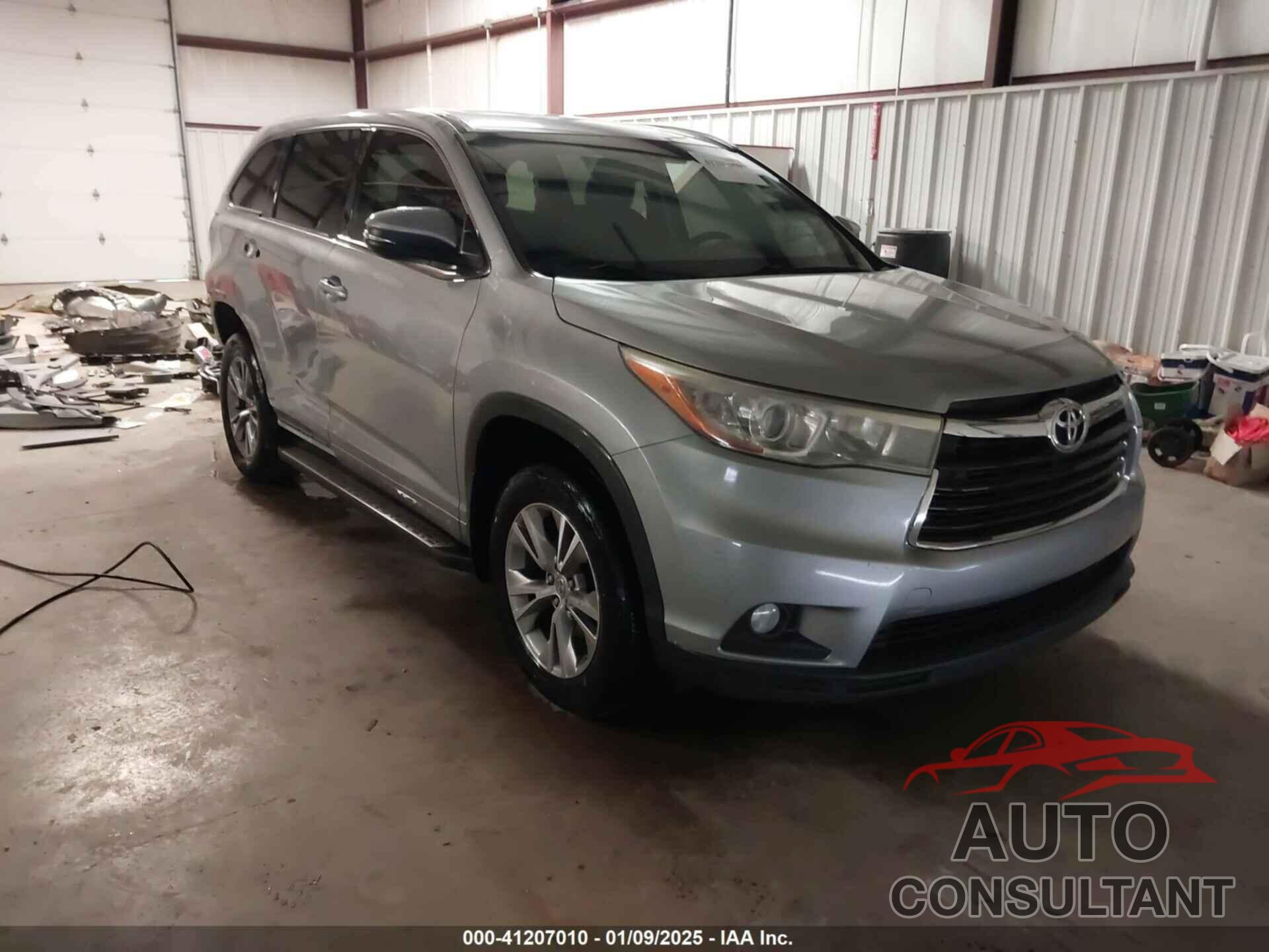 TOYOTA HIGHLANDER 2015 - 5TDKKRFH8FS055208