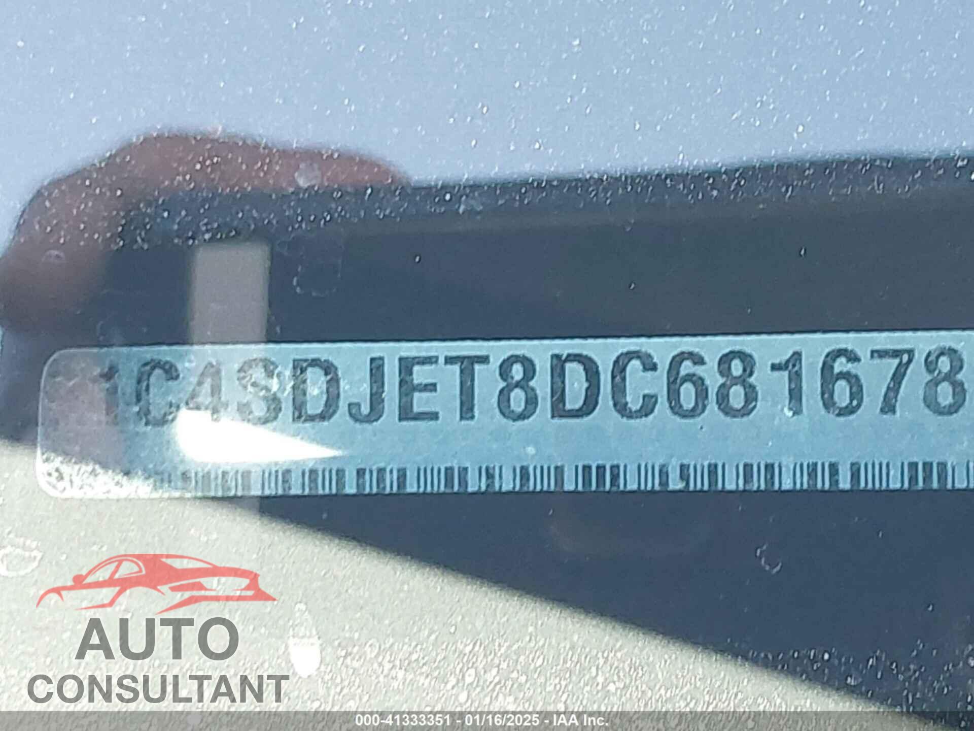 DODGE DURANGO 2013 - 1C4SDJET8DC681678