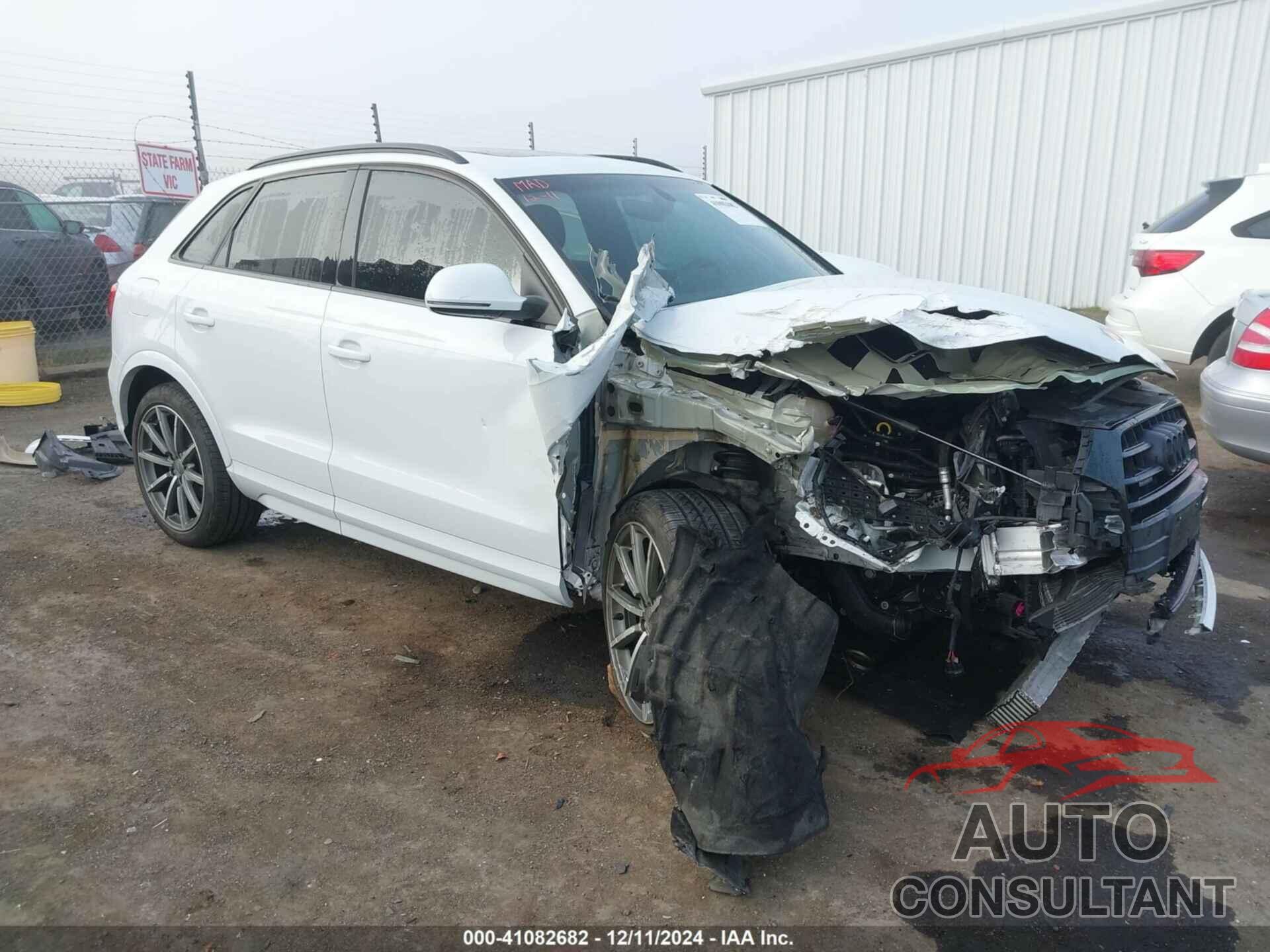 AUDI Q3 2018 - WA1JCCFS0JR015370