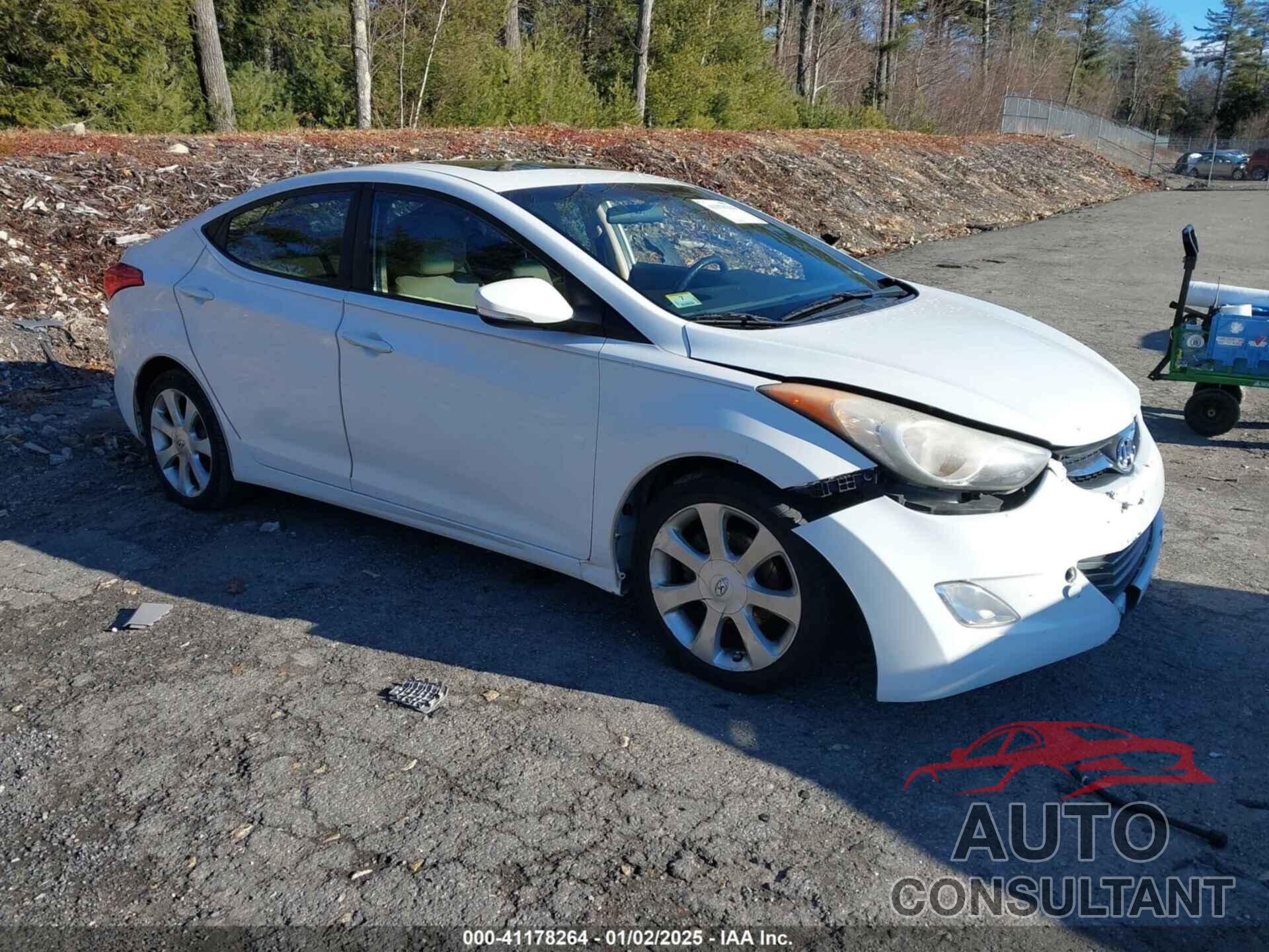 HYUNDAI ELANTRA 2012 - 5NPDH4AE8CH120180