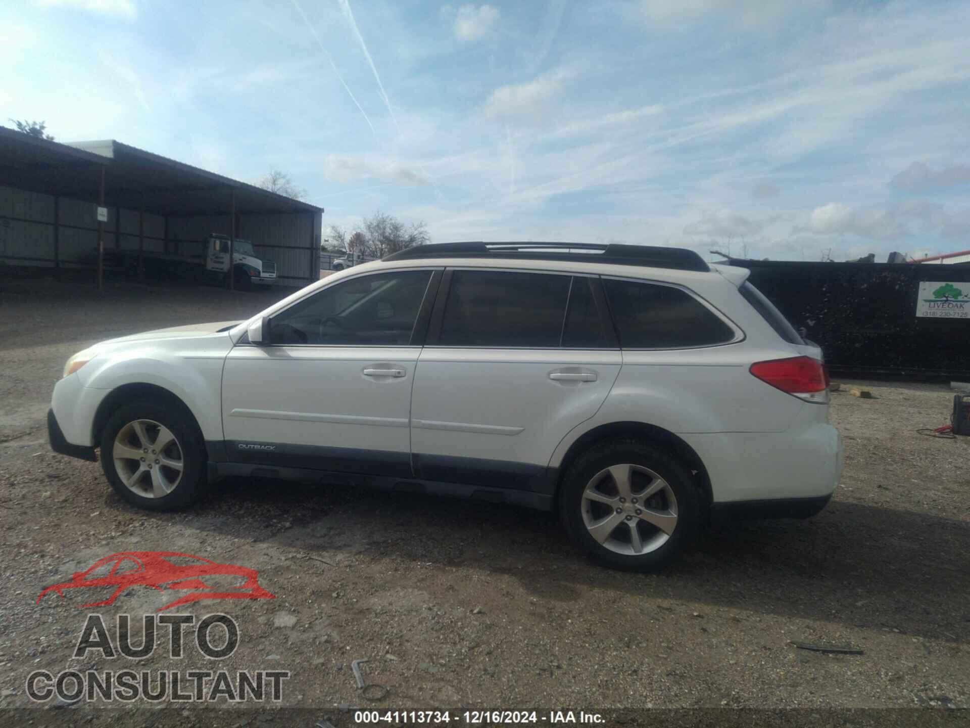 SUBARU OUTBACK 2013 - 4S4BRCKC6D3288288