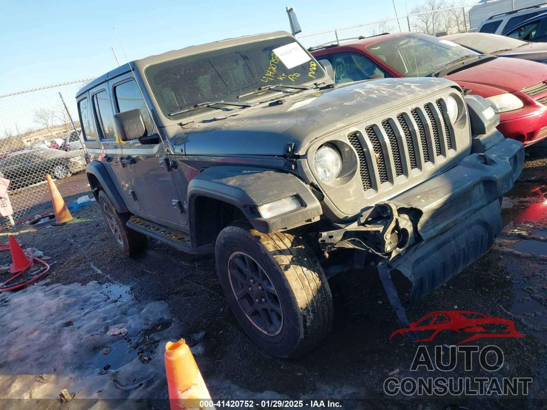 JEEP WRANGLER UNLIMITED 2019 - 1C4HJXDG1KW551456