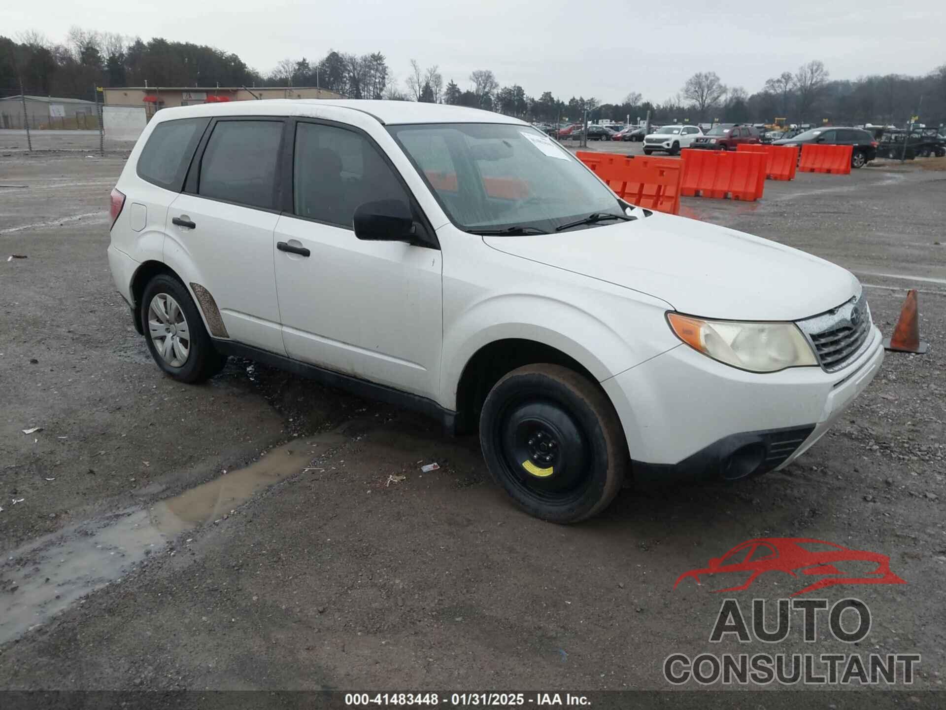SUBARU FORESTER 2009 - JF2SH61609H790326