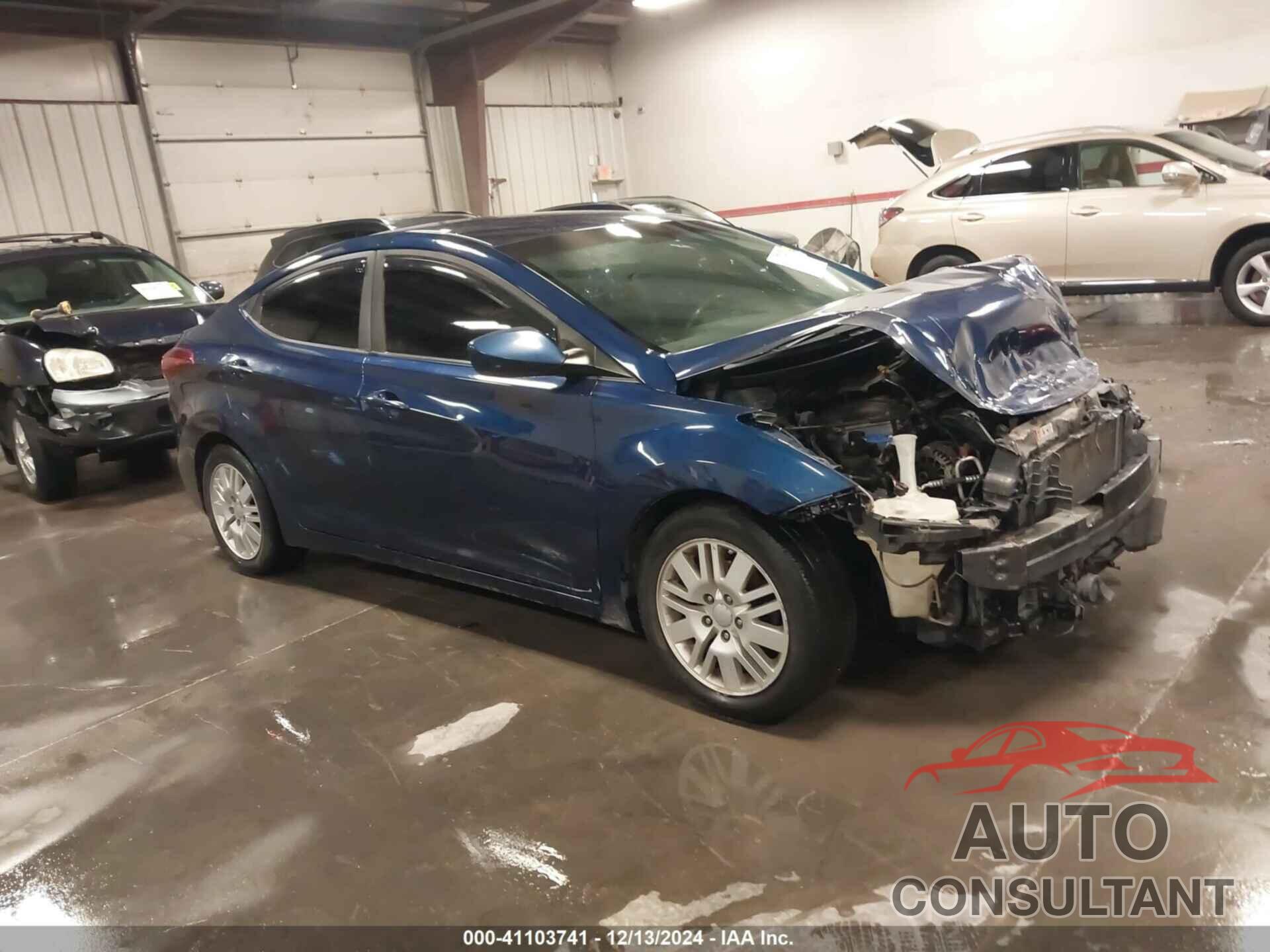 HYUNDAI ELANTRA 2016 - 5NPDH4AEXGH746142