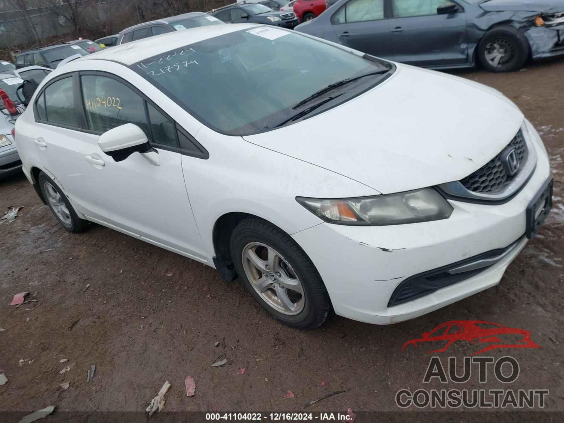 HONDA CIVIC 2014 - 19XFB5F53EE000013
