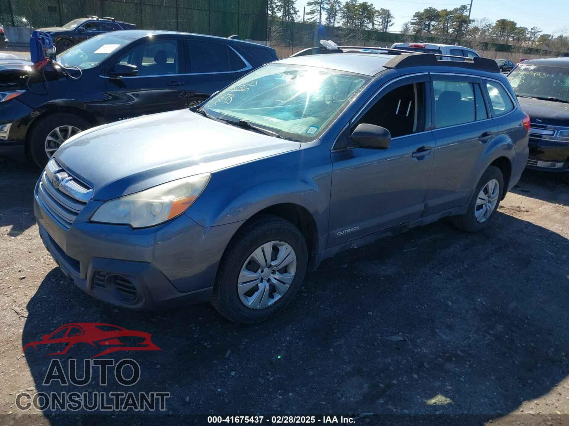 SUBARU OUTBACK 2013 - 4S4BRBAC0D3260899