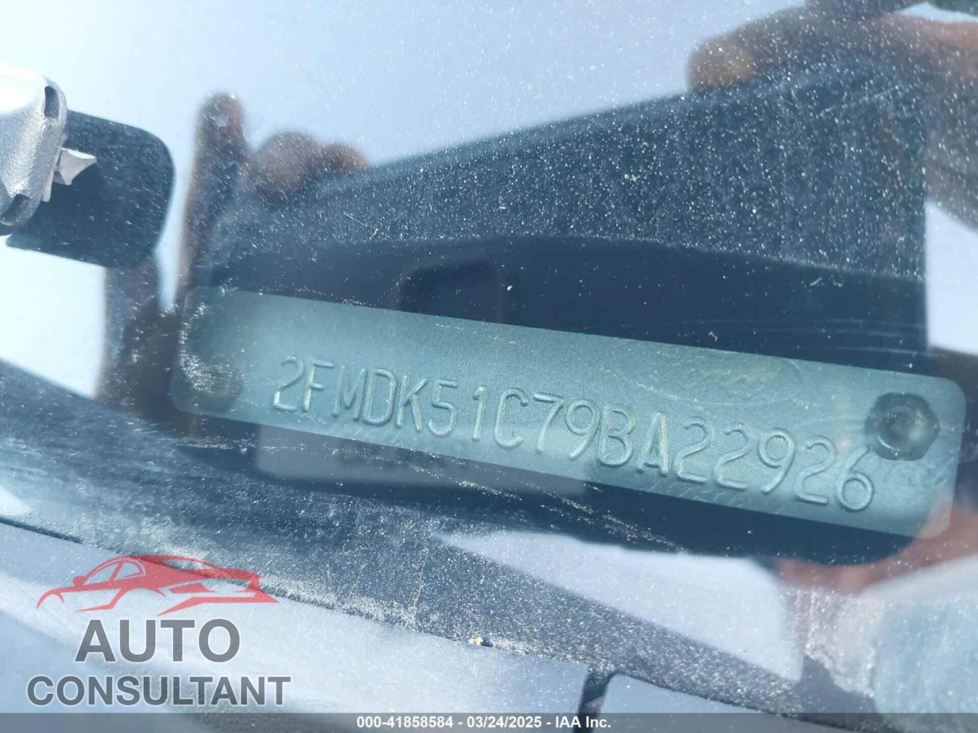 FORD FLEX 2009 - 2FMDK51C79BA22926