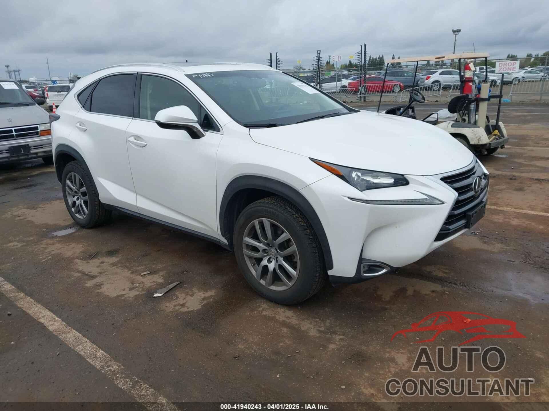 LEXUS NX 200T 2016 - JTJYARBZ3G2046935