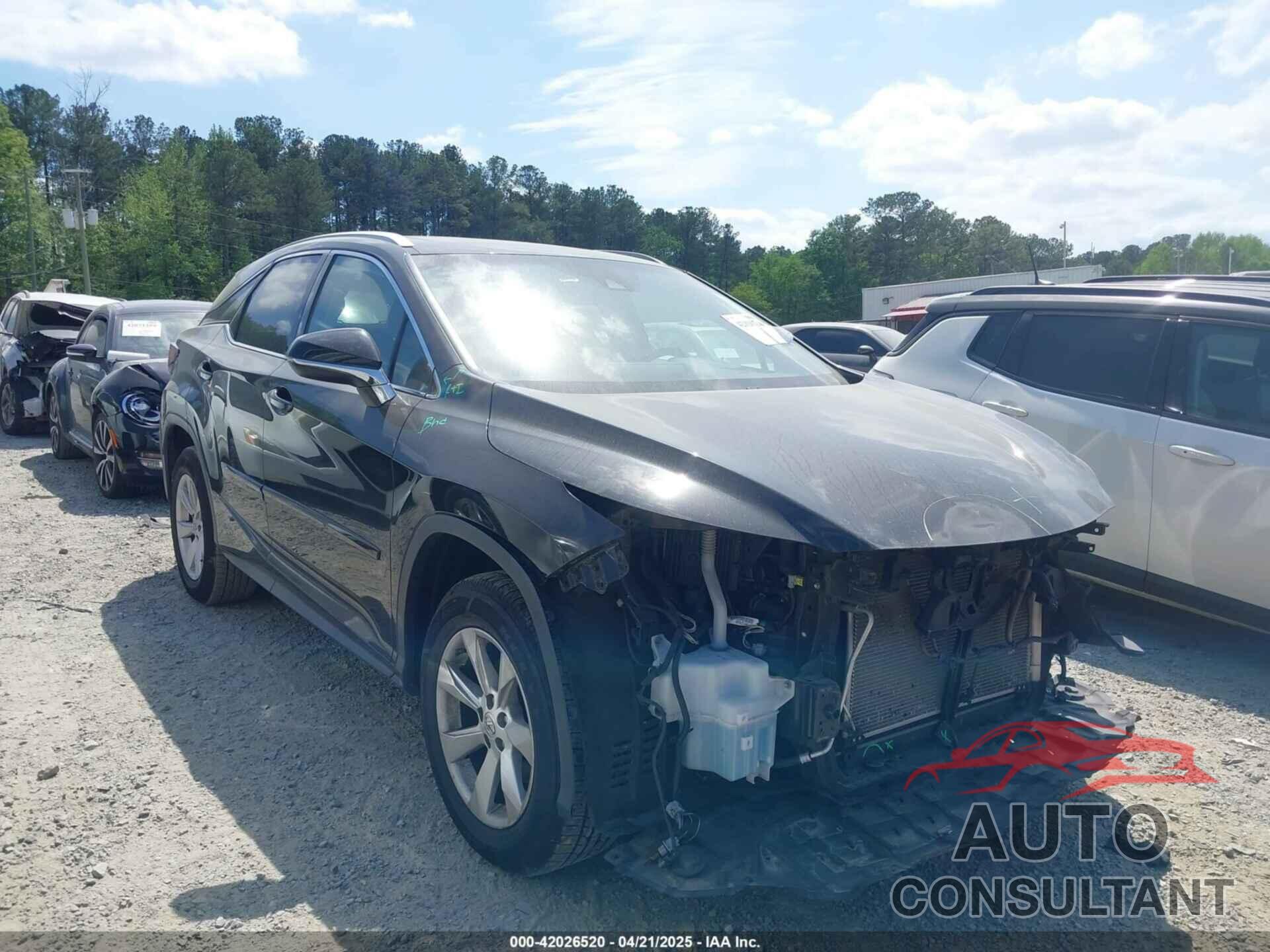 LEXUS RX 350 2016 - 2T2BZMCA7GC024477