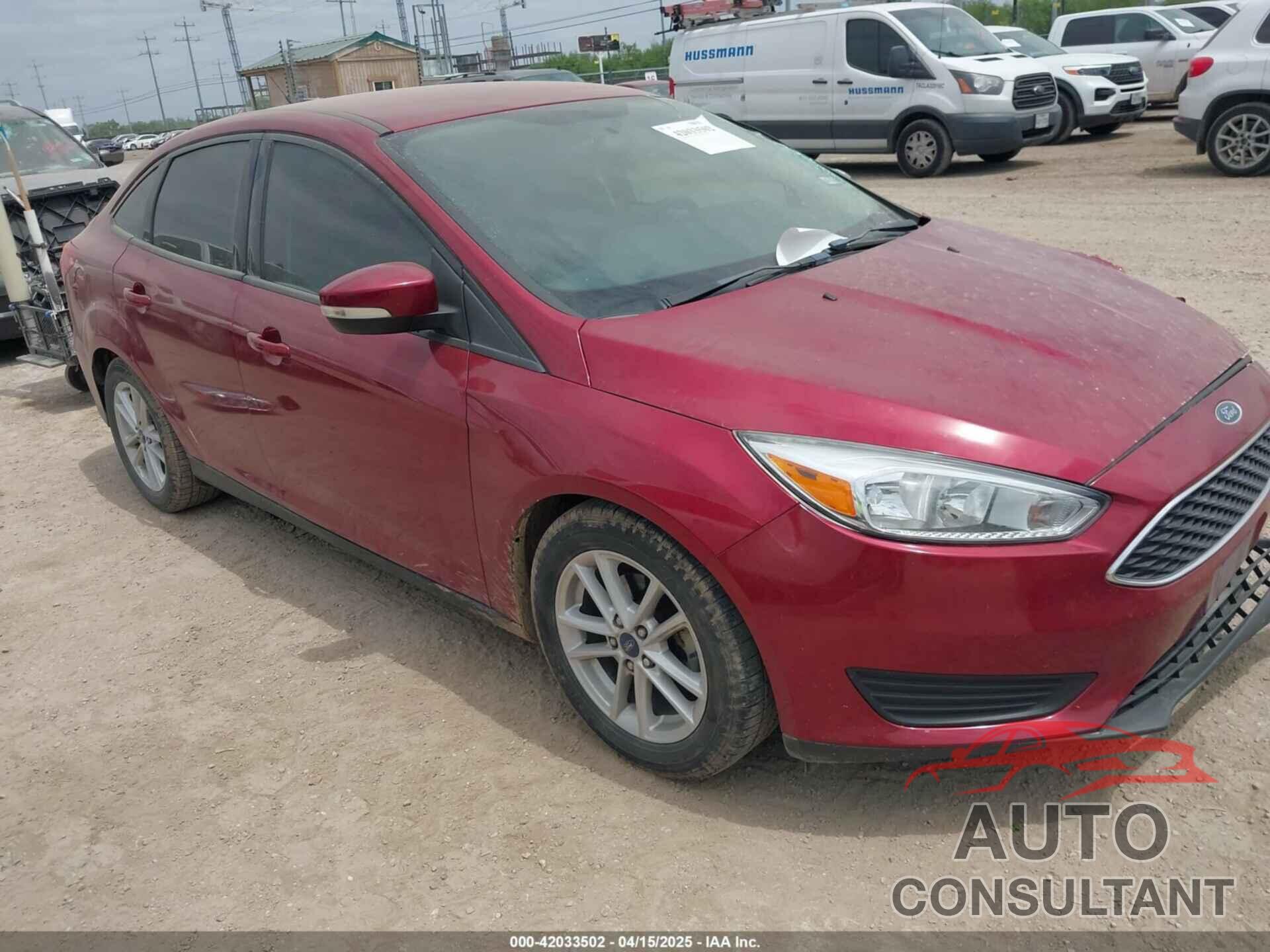 FORD FOCUS 2016 - 1FADP3F27GL389662