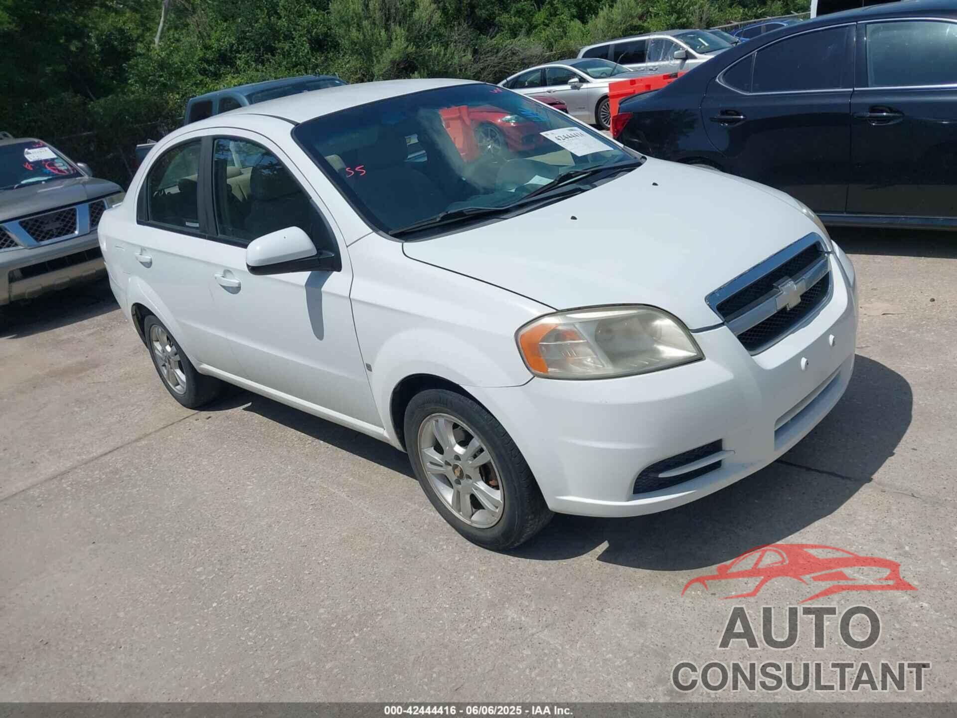 CHEVROLET AVEO 2011 - KL1TD5DE7BB257725