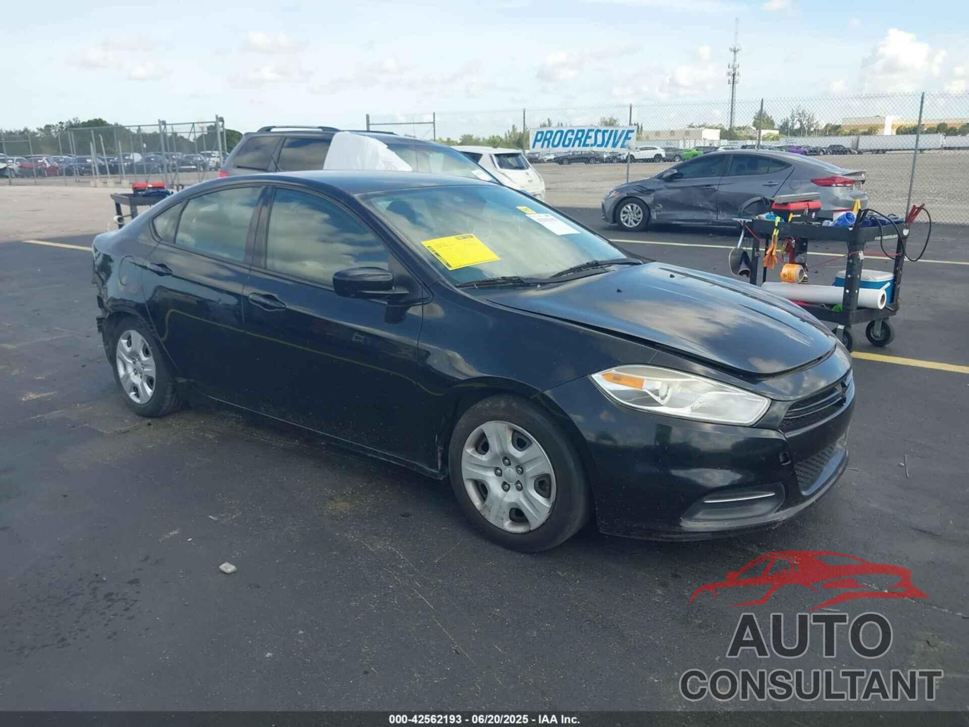 DODGE DART 2015 - 1C3CDFAA0FD299801