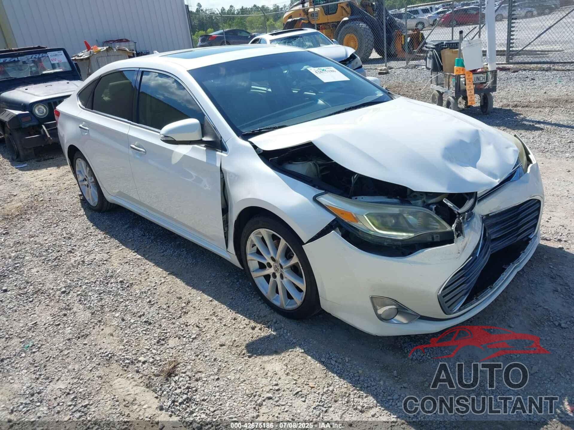 TOYOTA AVALON 2013 - 4T1BK1EBXDU009494