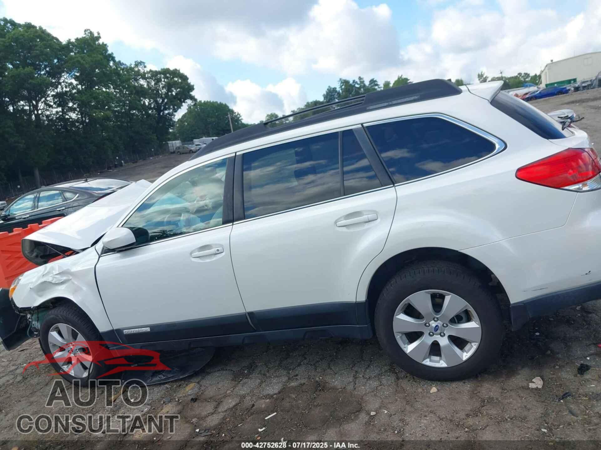 SUBARU OUTBACK 2012 - 4S4BRBLC3C3302025