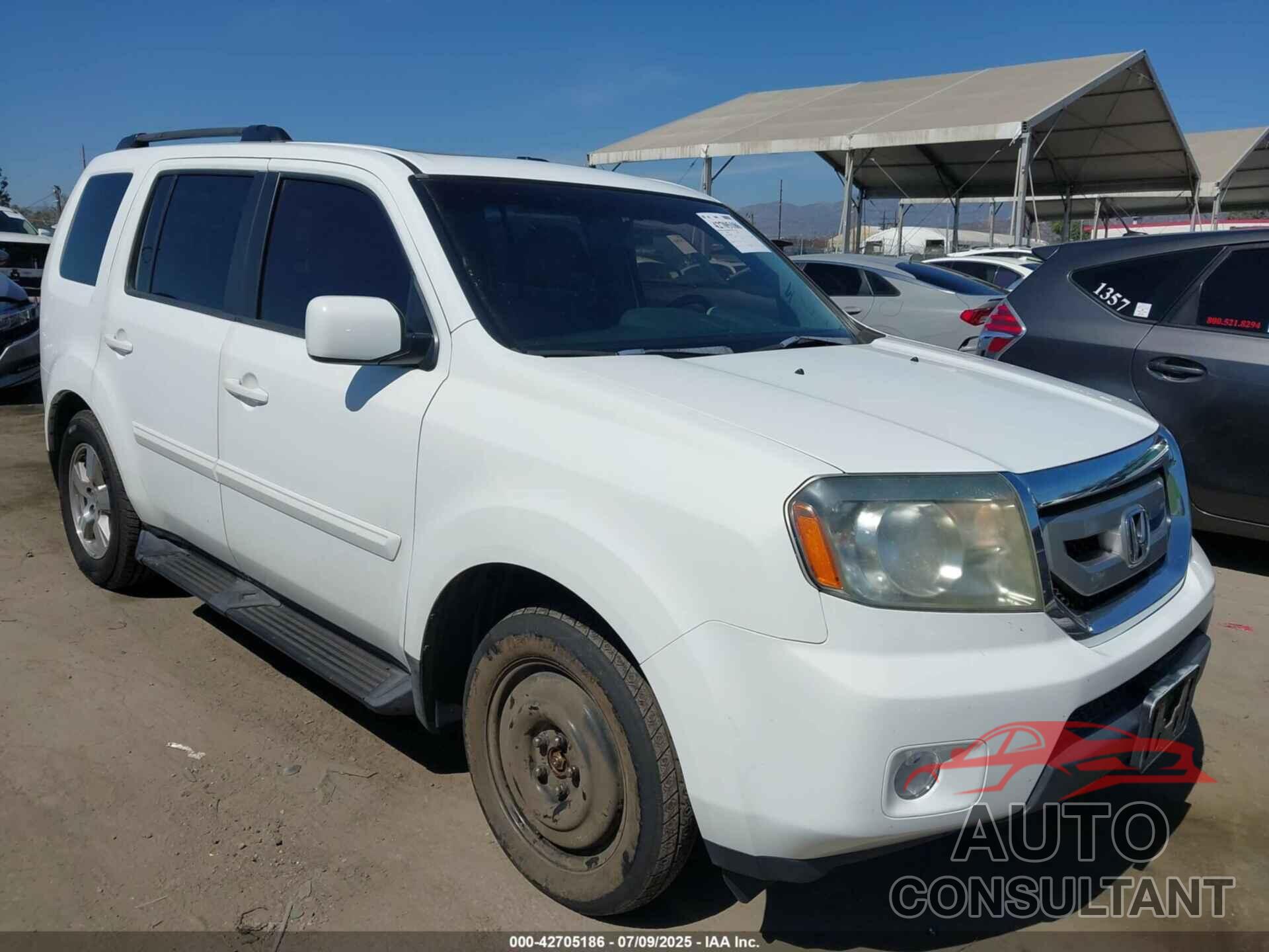 HONDA PILOT 2011 - 5FNYF4H70BB041985