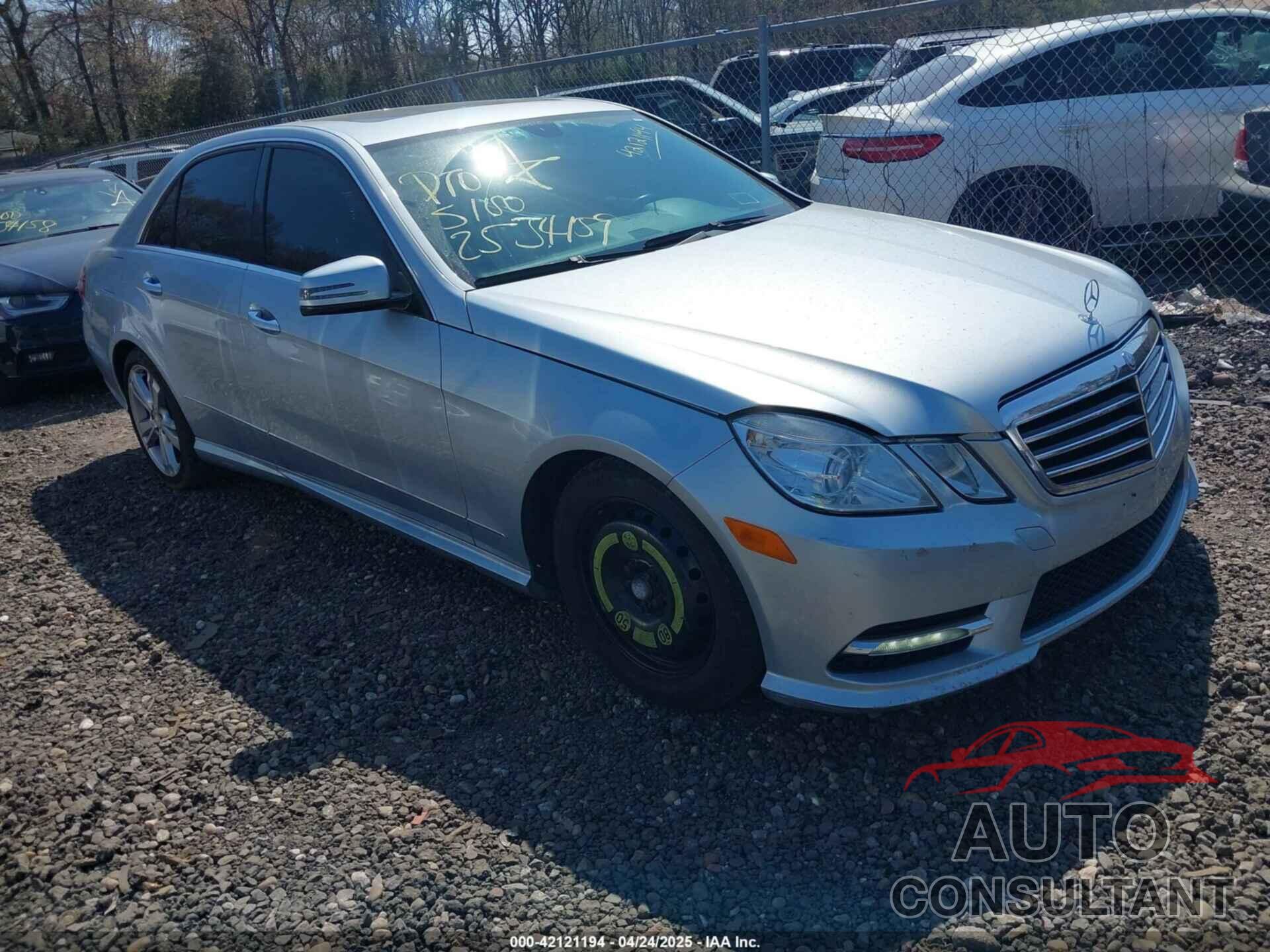 MERCEDES-BENZ E 350 2013 - WDDHF8JB3DA664671