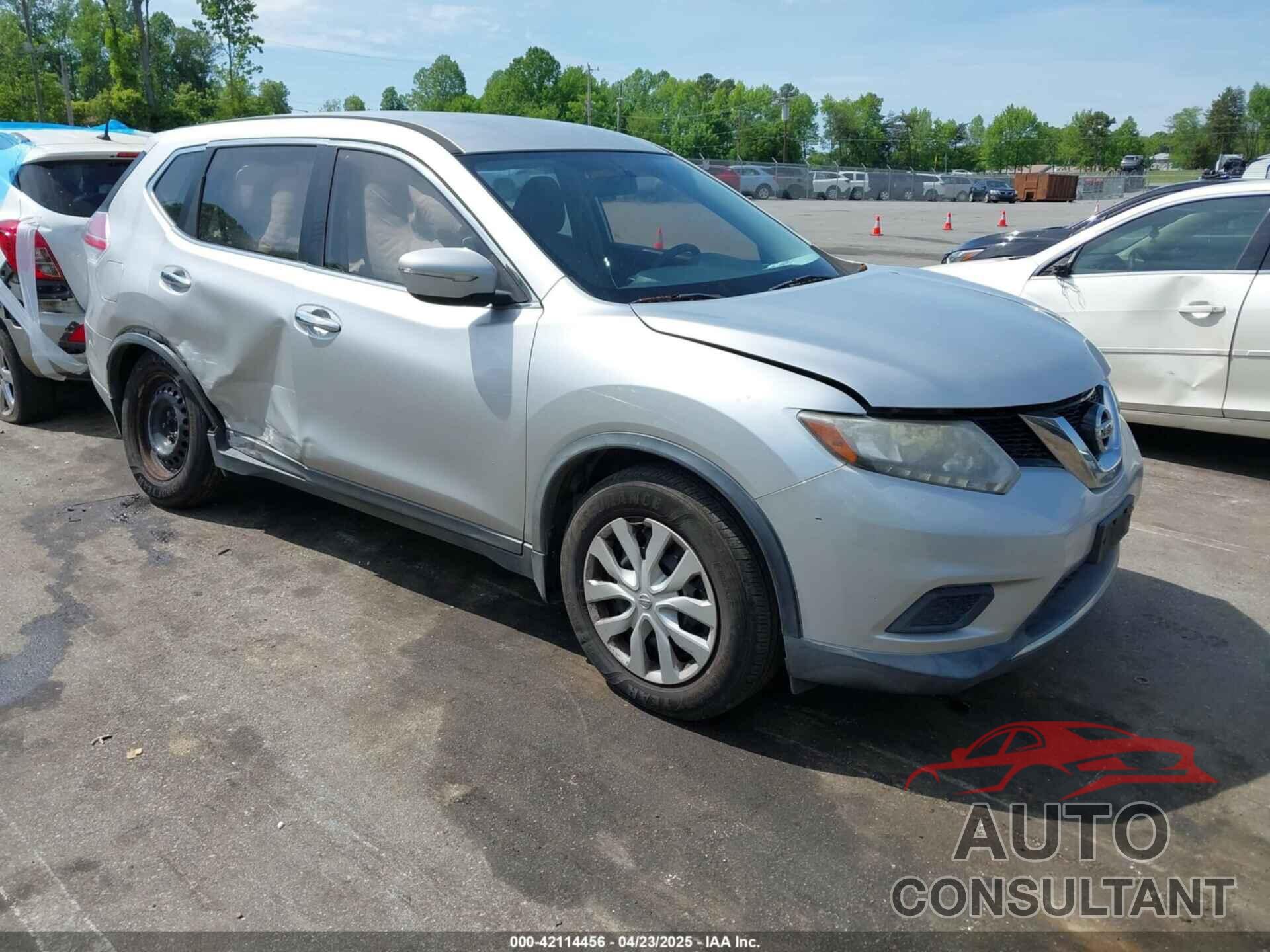 NISSAN ROGUE 2015 - KNMAT2MT9FP502940