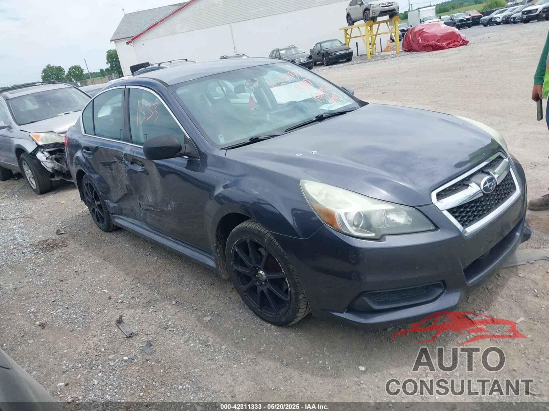 SUBARU LEGACY 2013 - 4S3BMBA62D3030438