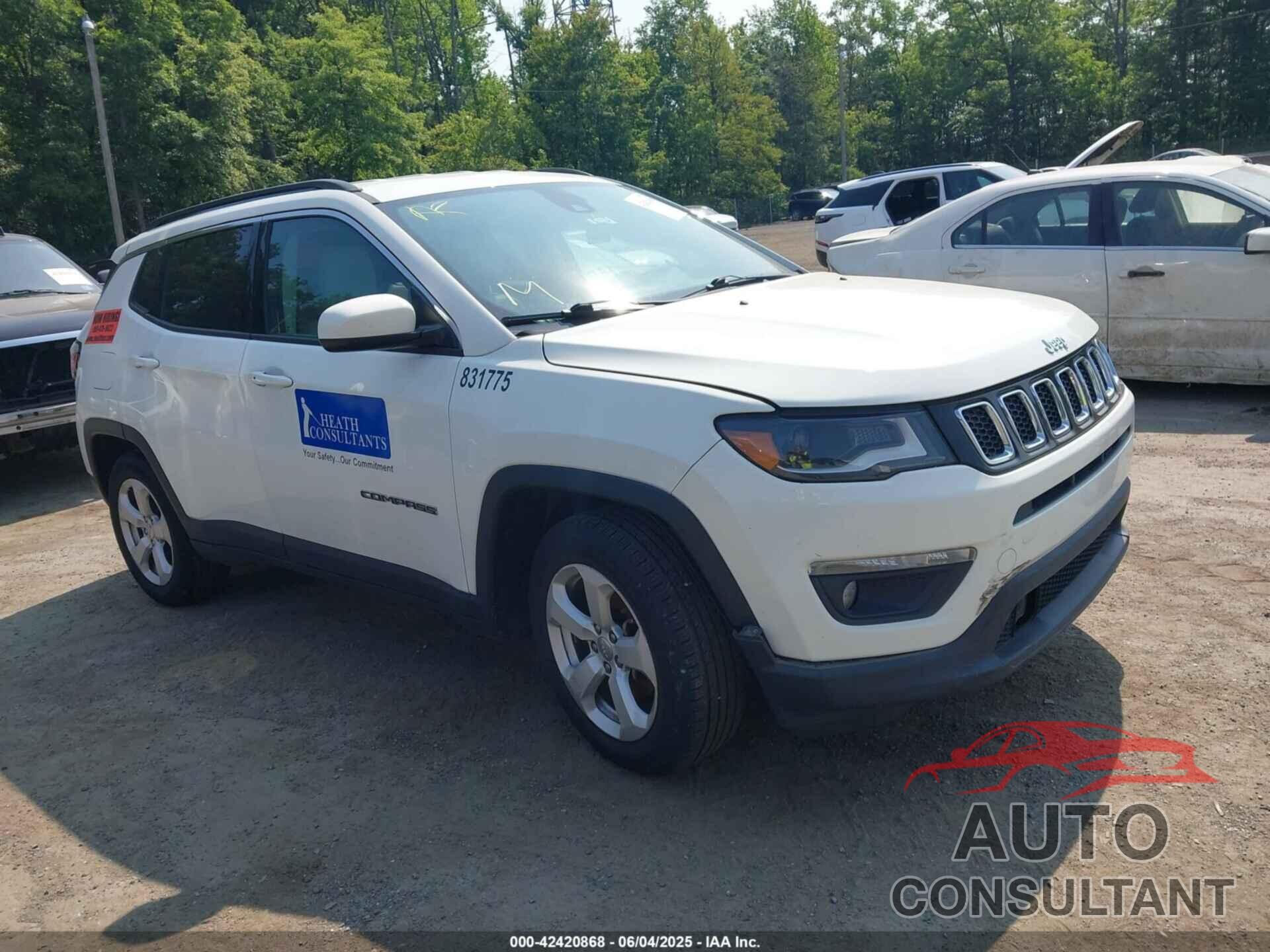 JEEP COMPASS 2018 - 3C4NJCBB8JT460689