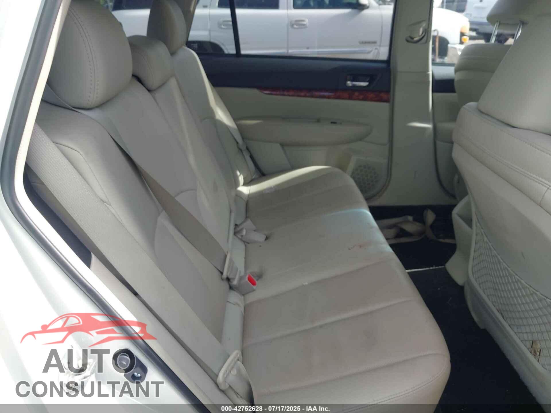 SUBARU OUTBACK 2012 - 4S4BRBLC3C3302025