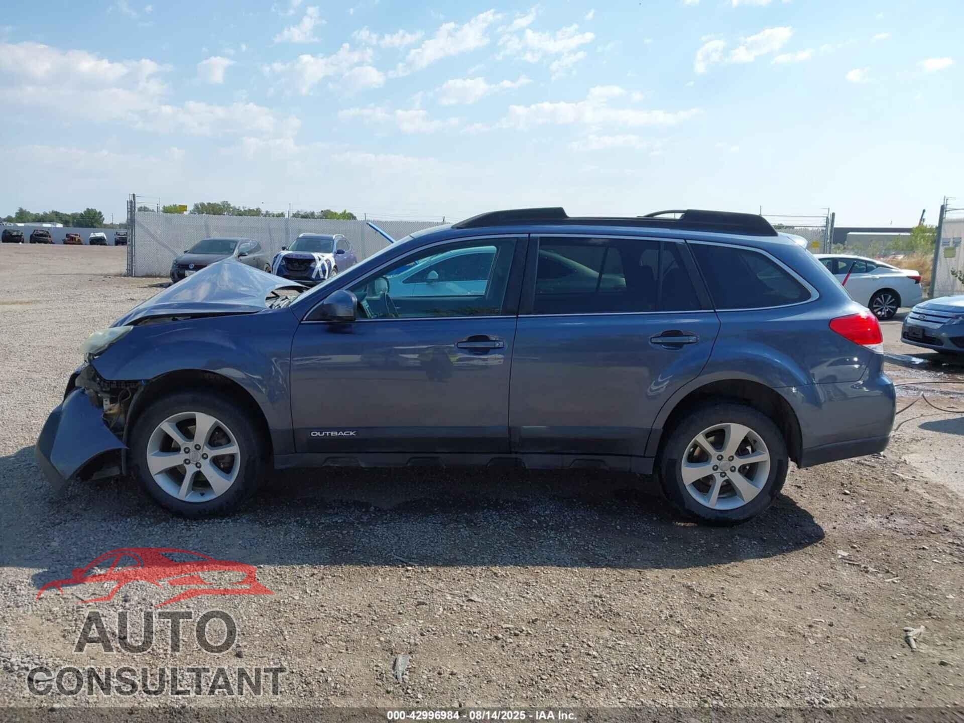 SUBARU OUTBACK 2014 - 4S4BRBCC4E3313022