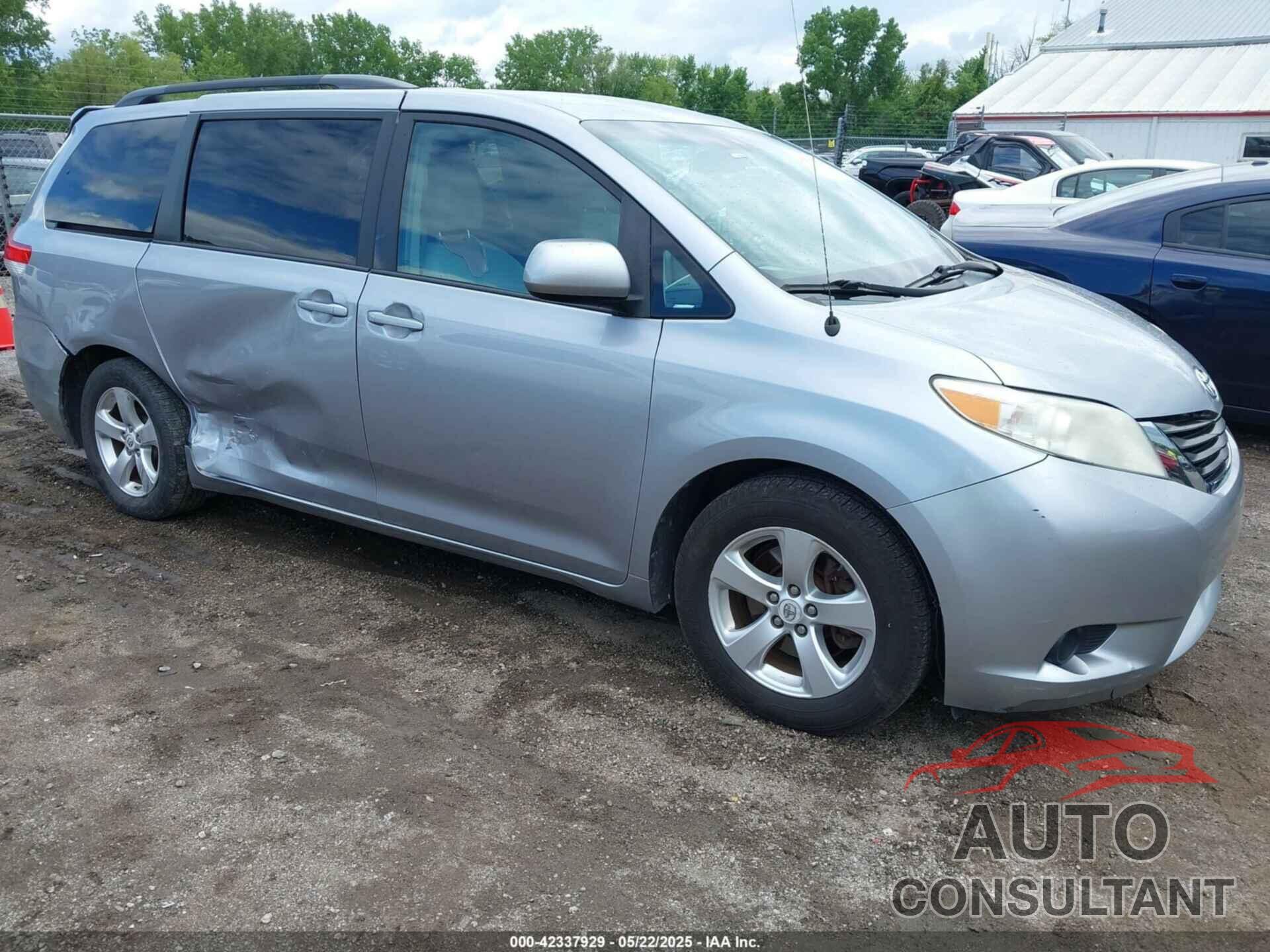 TOYOTA SIENNA 2012 - 5TDKK3DC5CS199380