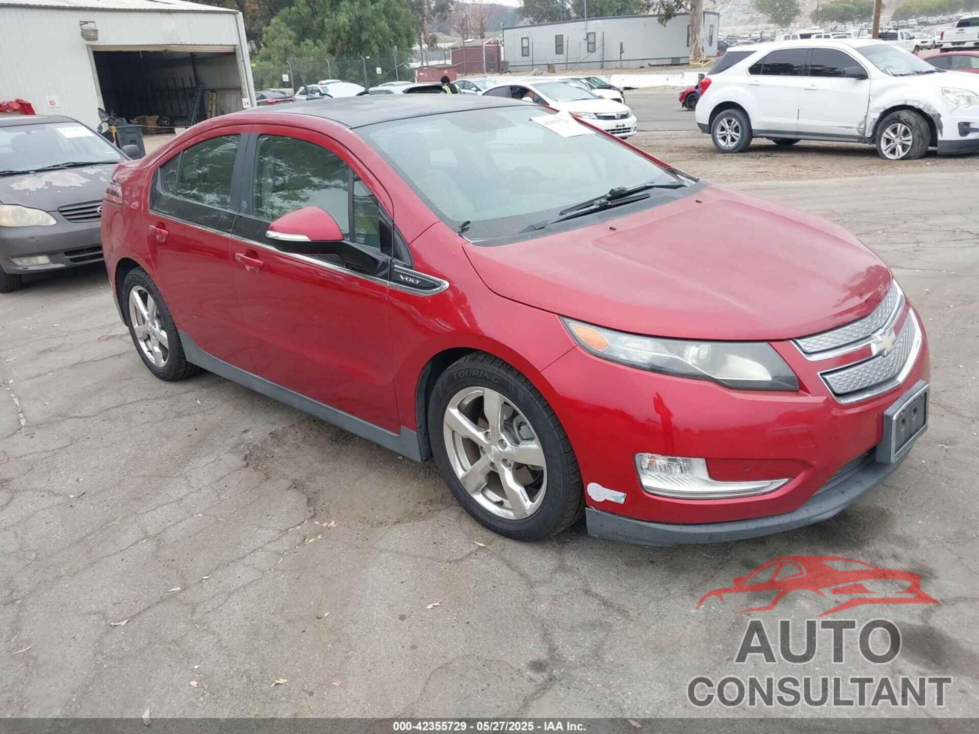 CHEVROLET VOLT 2012 - 1G1RH6E4XCU119095
