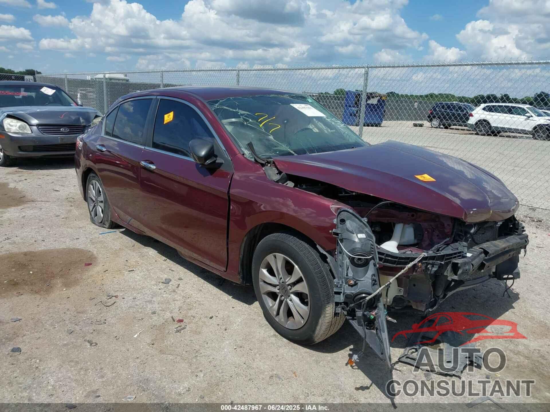 HONDA ACCORD 2013 - 1HGCR2F37DA277973