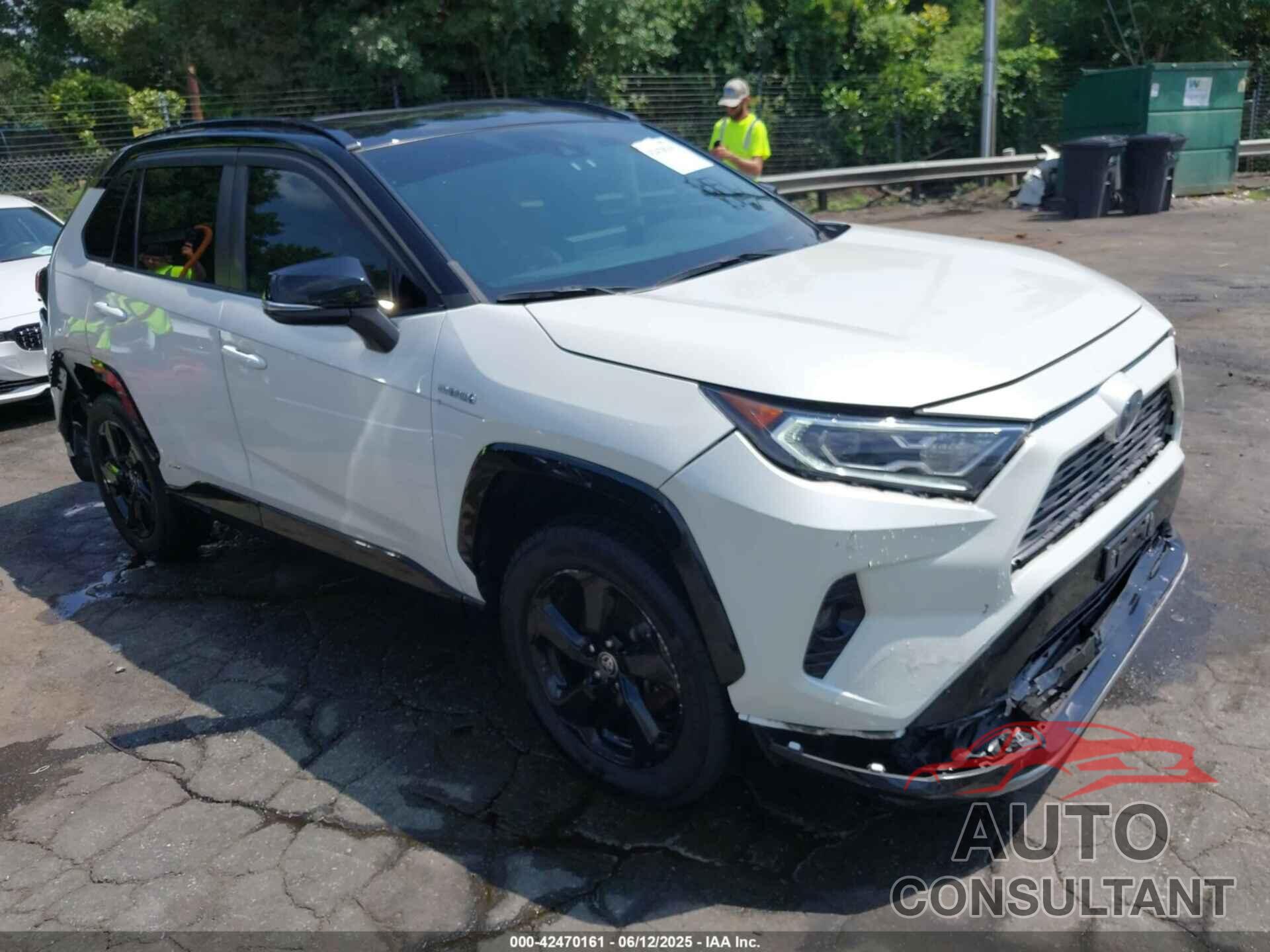 TOYOTA RAV4 HYBRID 2021 - 2T3E6RFV1MW027642