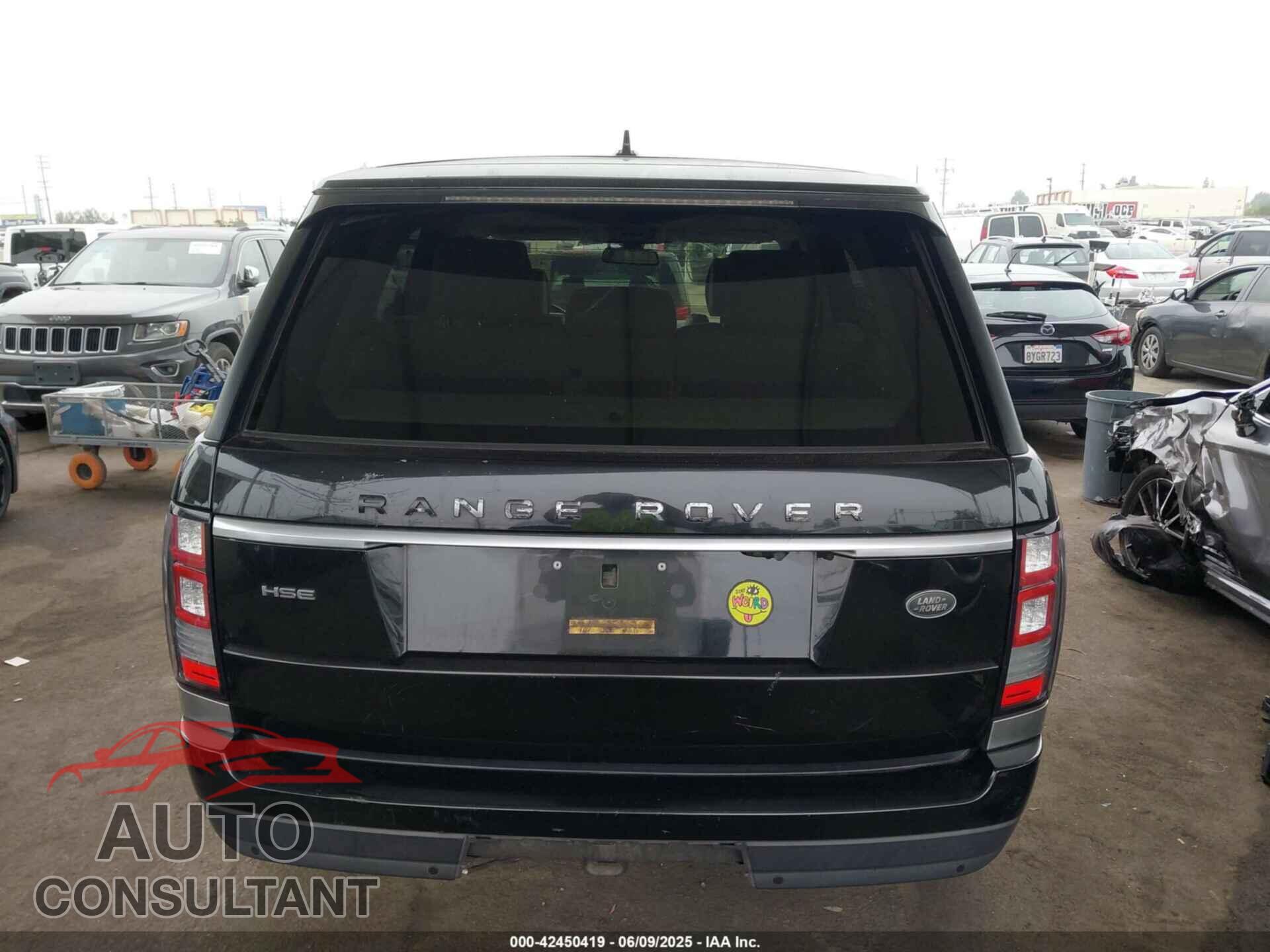 LAND ROVER RANGE ROVER 2016 - SALGS2PF8GA300025