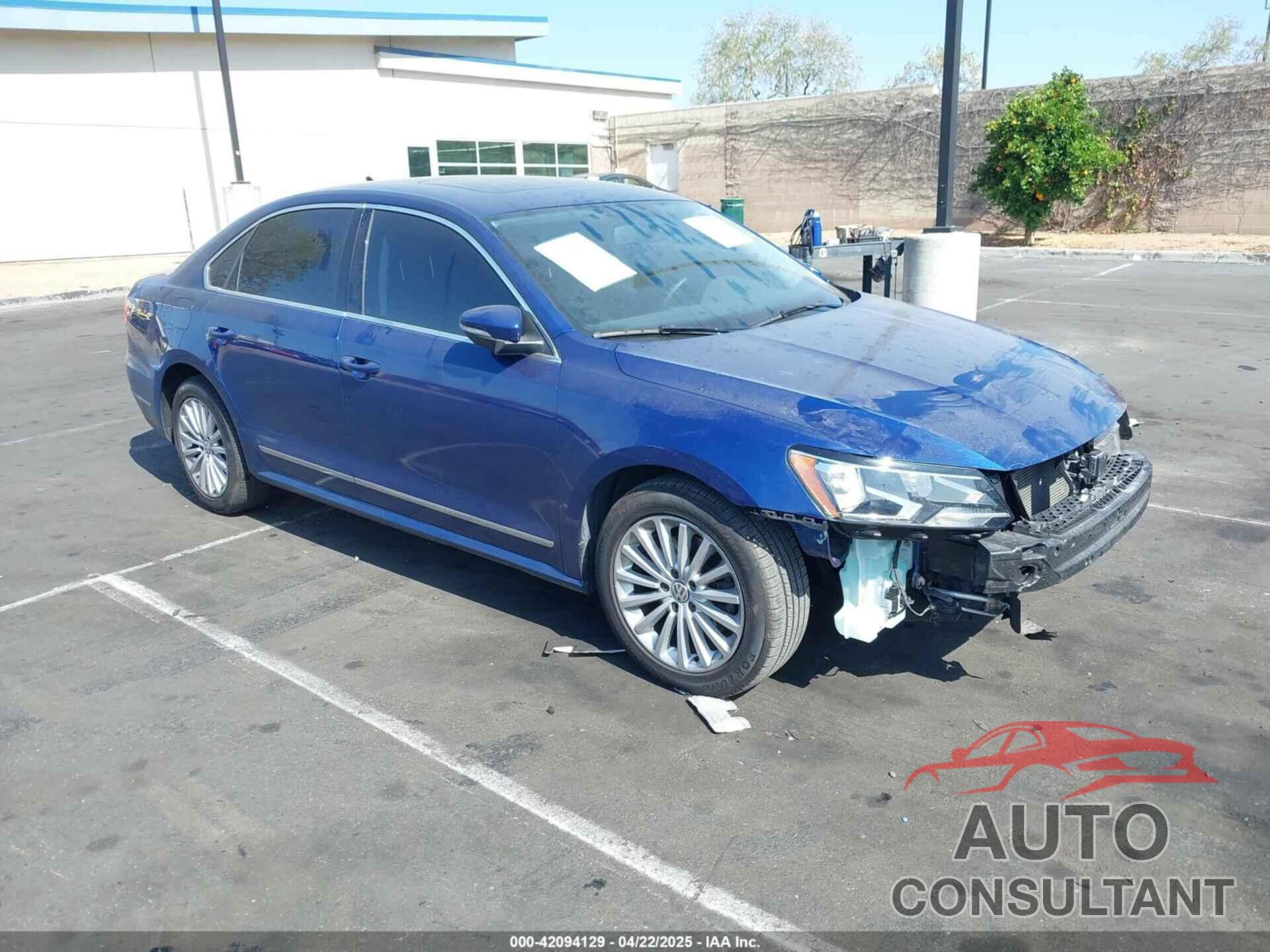 VOLKSWAGEN PASSAT 2016 - 1VWBT7A31GC053491