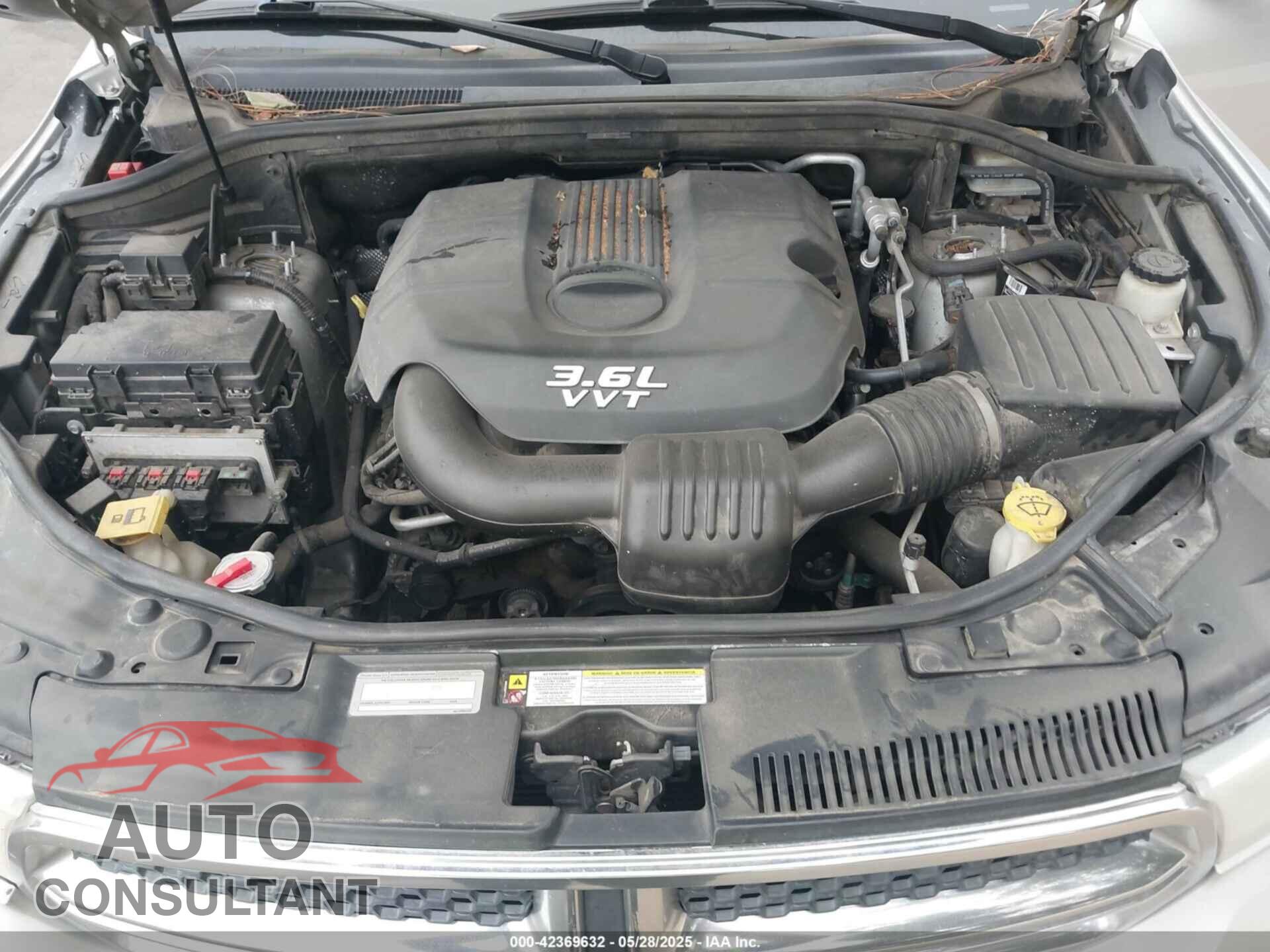 DODGE DURANGO 2012 - 1C4RDHAG5CC216838