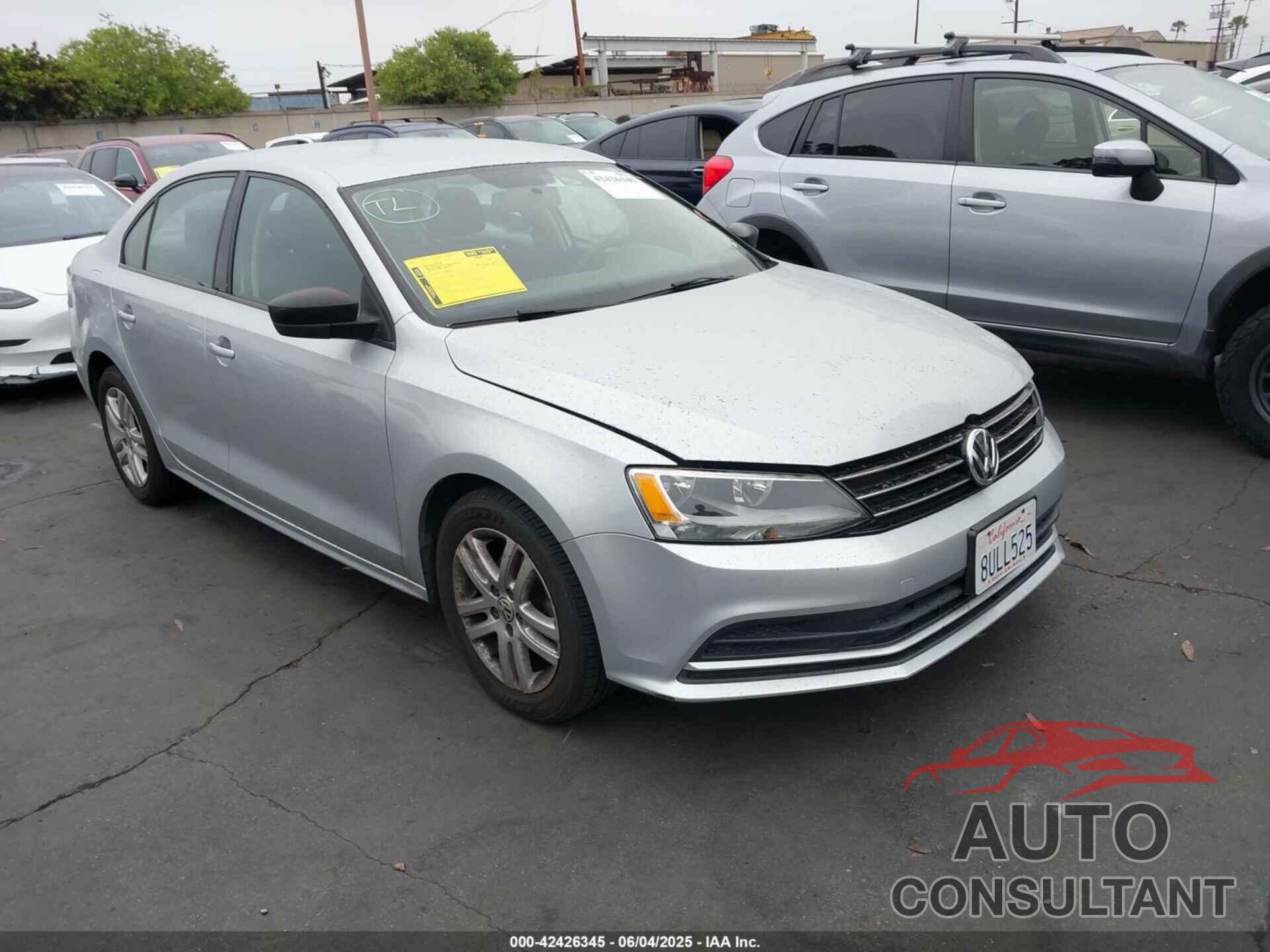 VOLKSWAGEN JETTA 2015 - 3VW2K7AJ8FM355357
