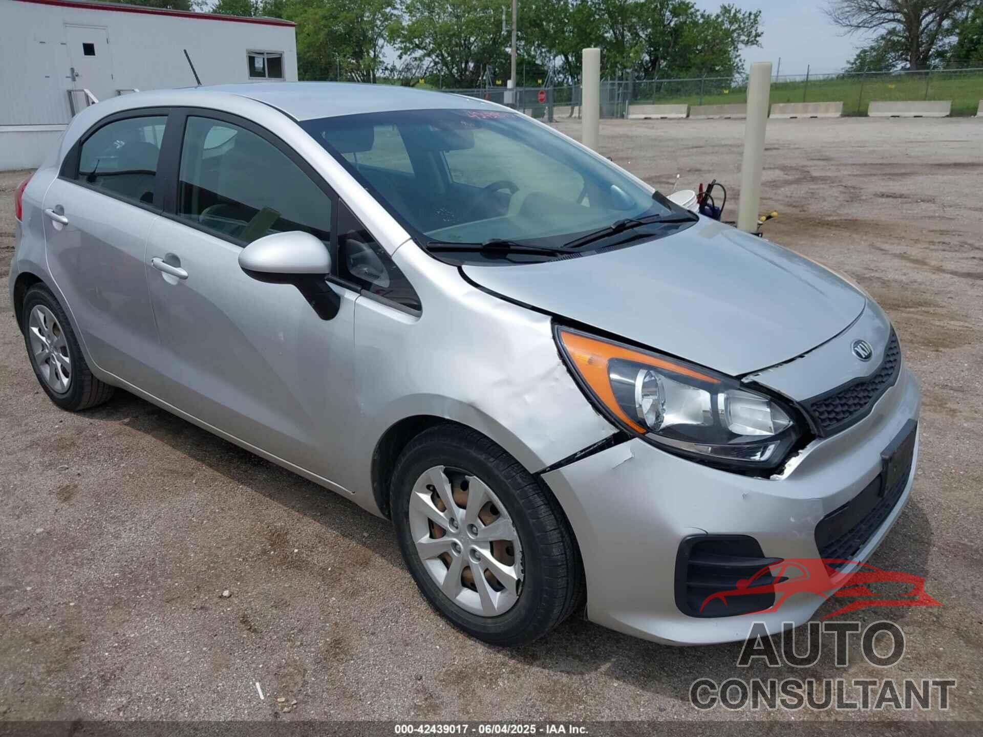 KIA RIO 2016 - KNADM5A37G6621574