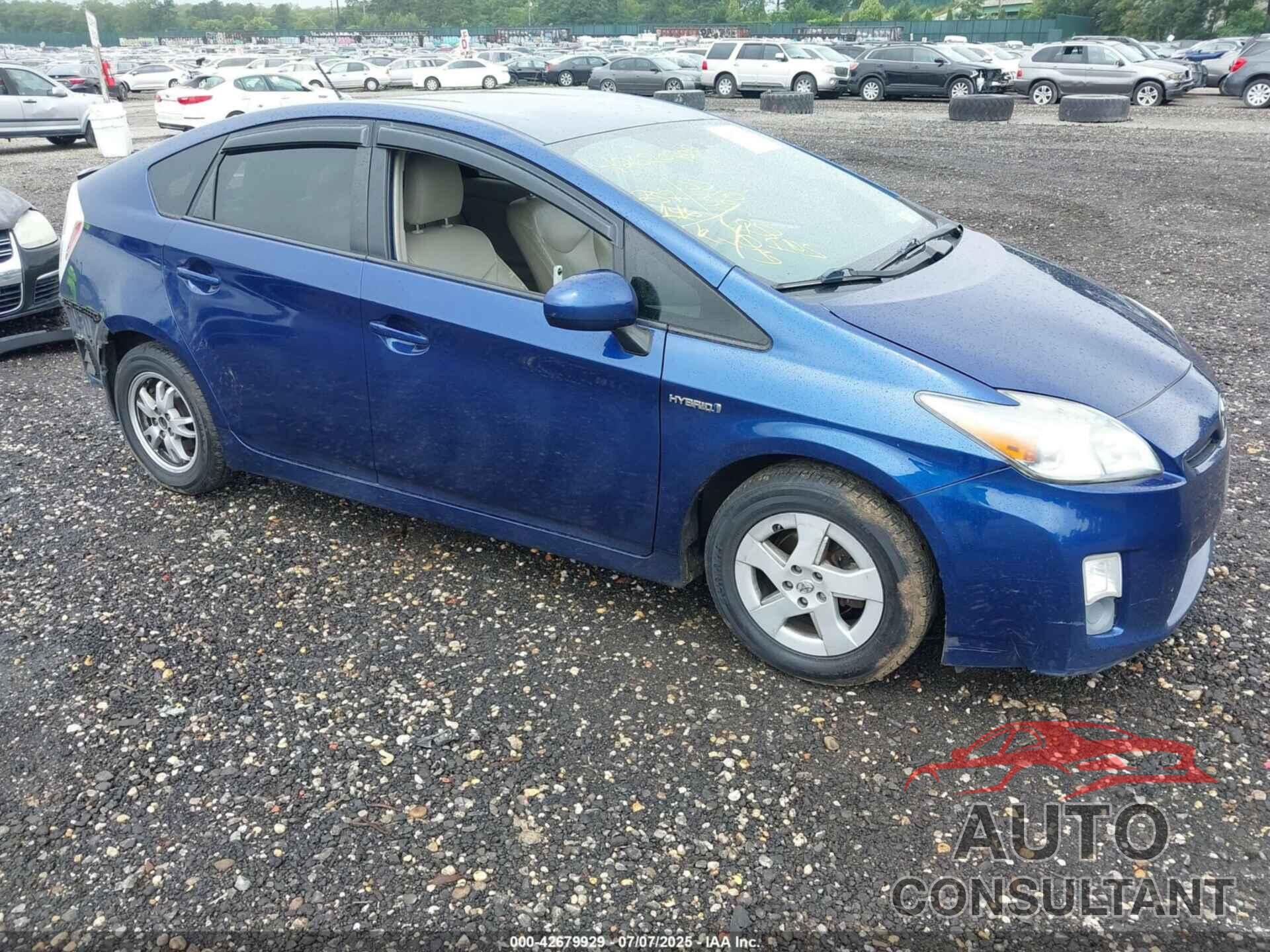 TOYOTA PRIUS 2010 - JTDKN3DU0A1261522