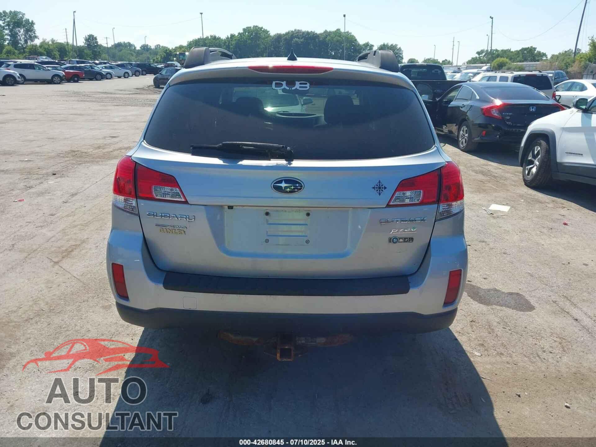 SUBARU OUTBACK 2014 - 4S4BRBDC2E3291438