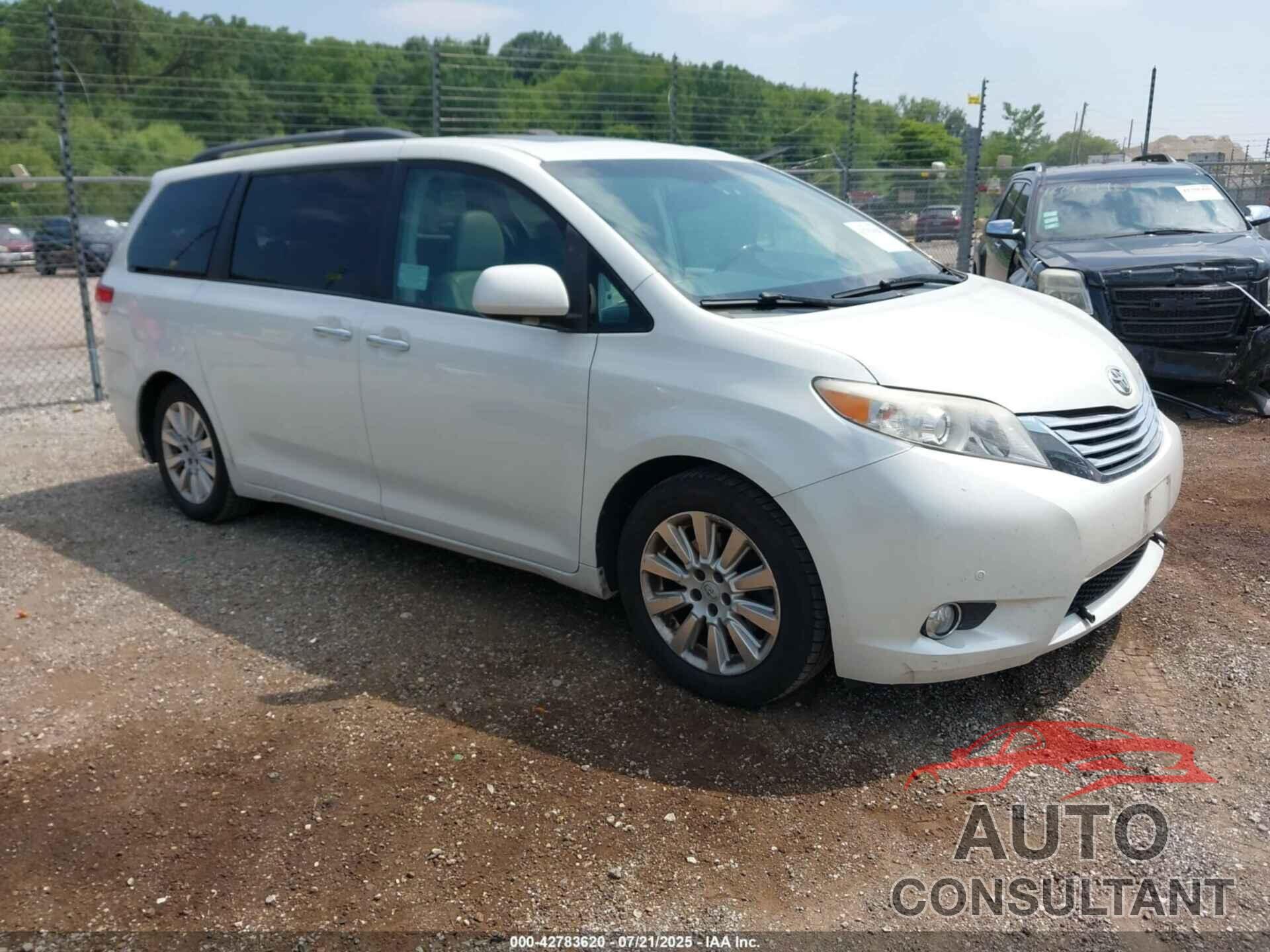 TOYOTA SIENNA 2011 - 5TDYK3DCXBS036300