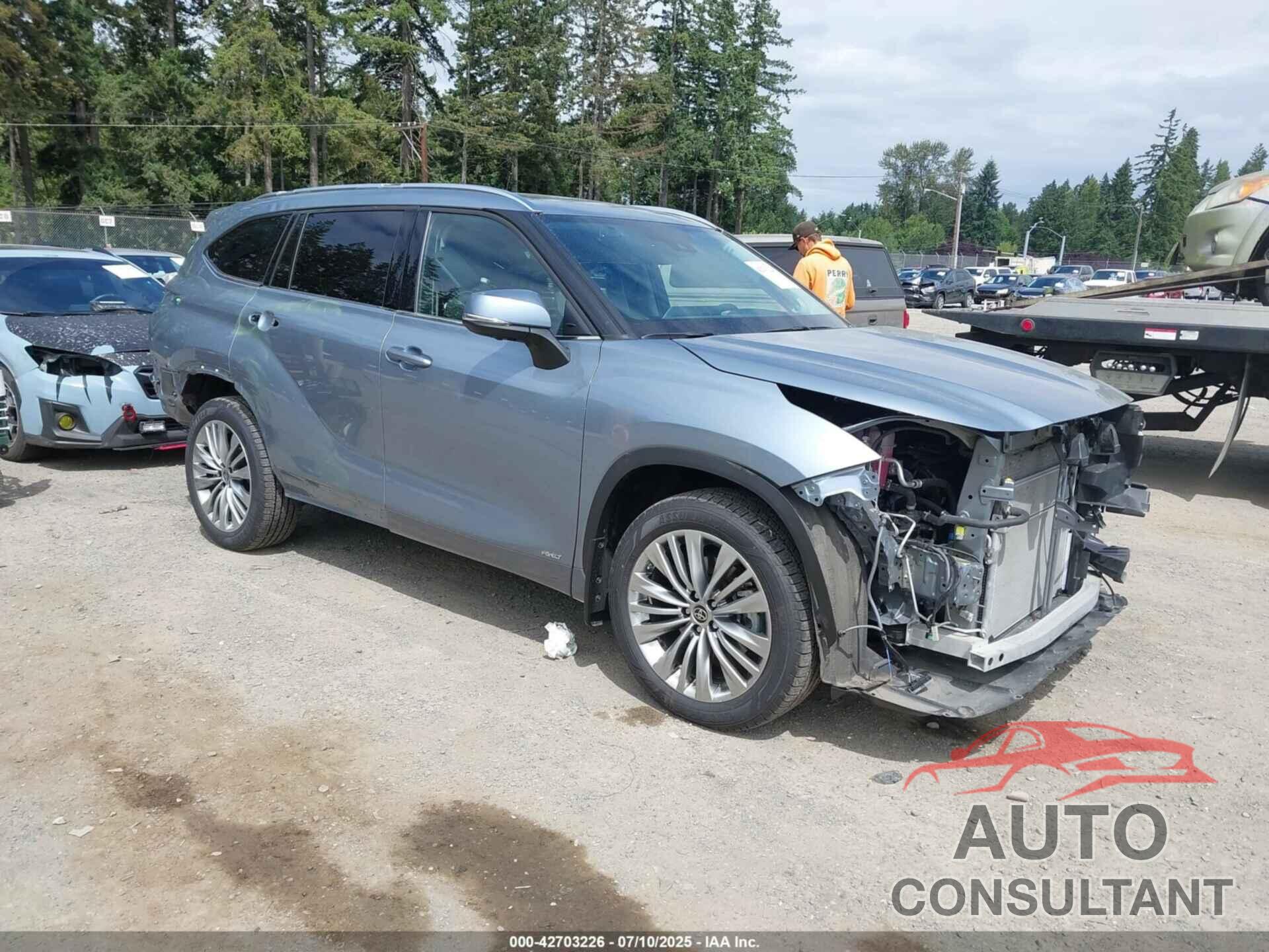 TOYOTA HIGHLANDER 2023 - 5TDEBRCH1PS107605