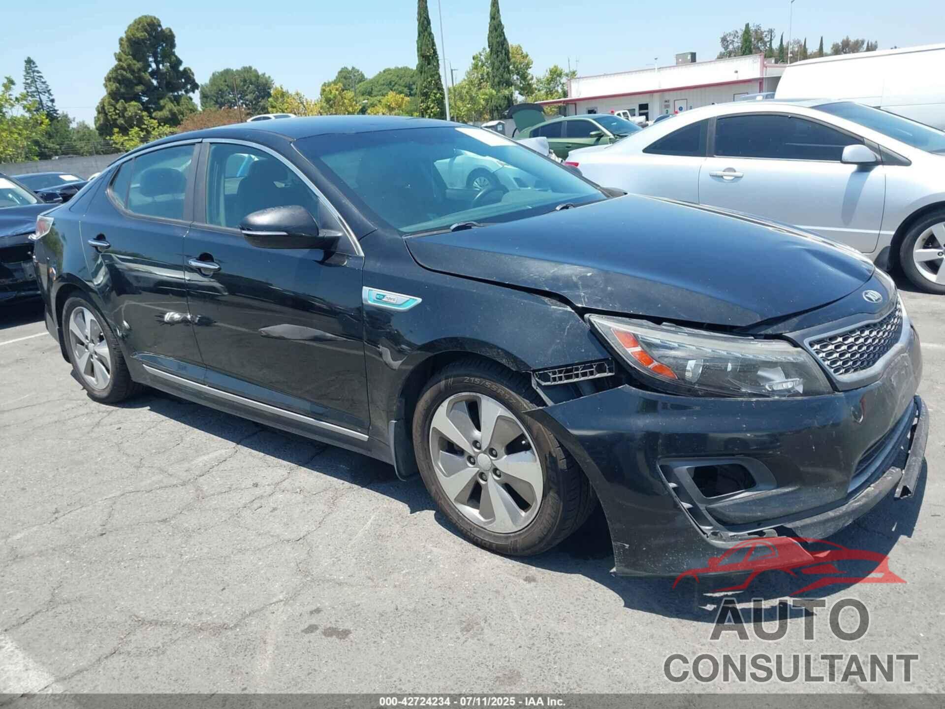 KIA OPTIMA HYBRID 2016 - KNAGN4AD5G5099059