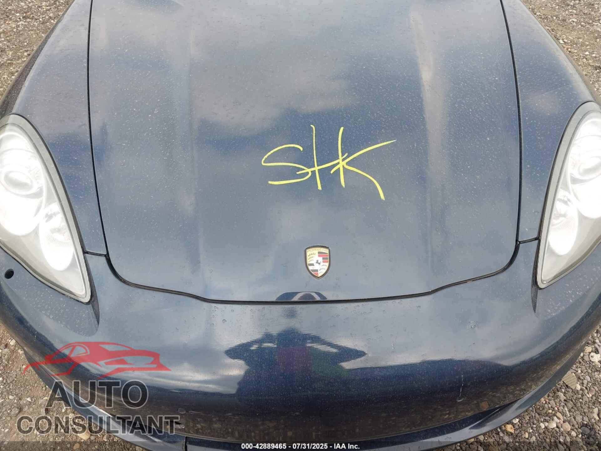 PORSCHE PANAMERA 2012 - WP0AA2A79CL016578