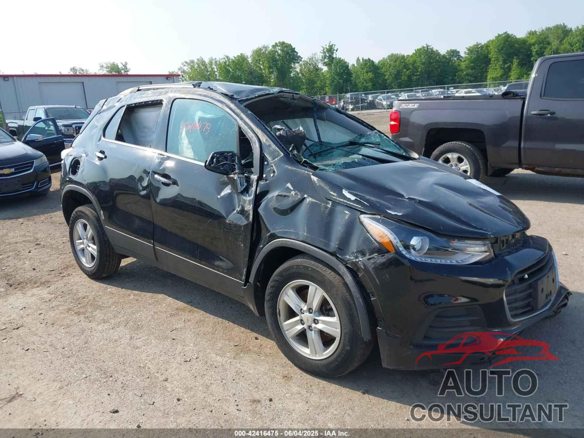 CHEVROLET TRAX 2019 - KL7CJPSB2KB900467