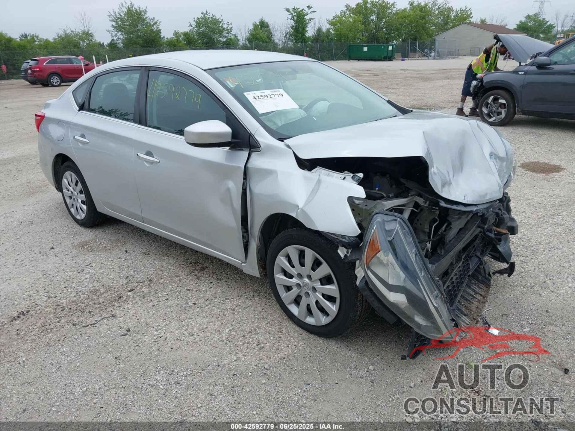 NISSAN SENTRA 2018 - 3N1AB7AP0JY243286