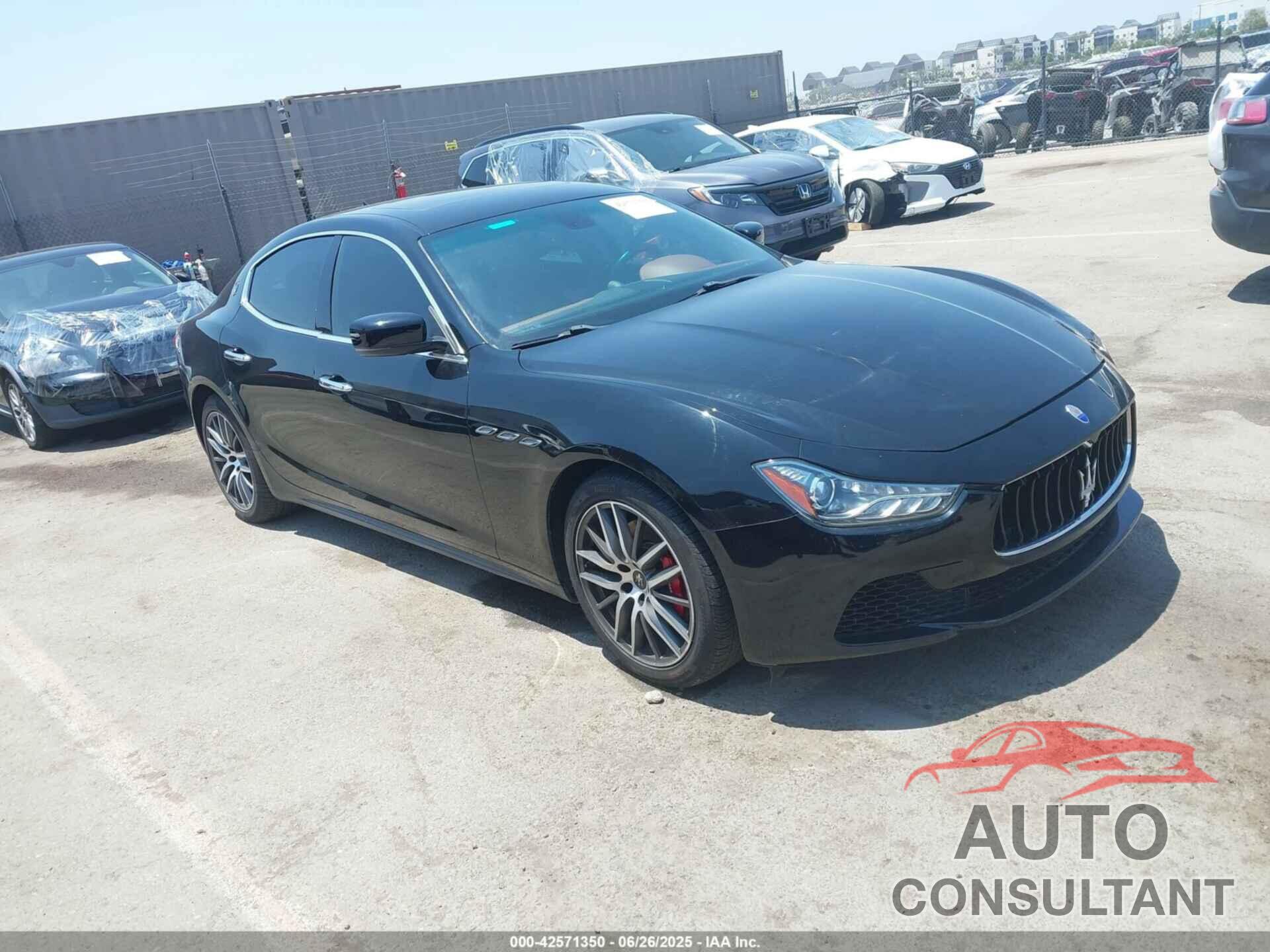 MASERATI GHIBLI 2016 - ZAM57XSA5G1177773