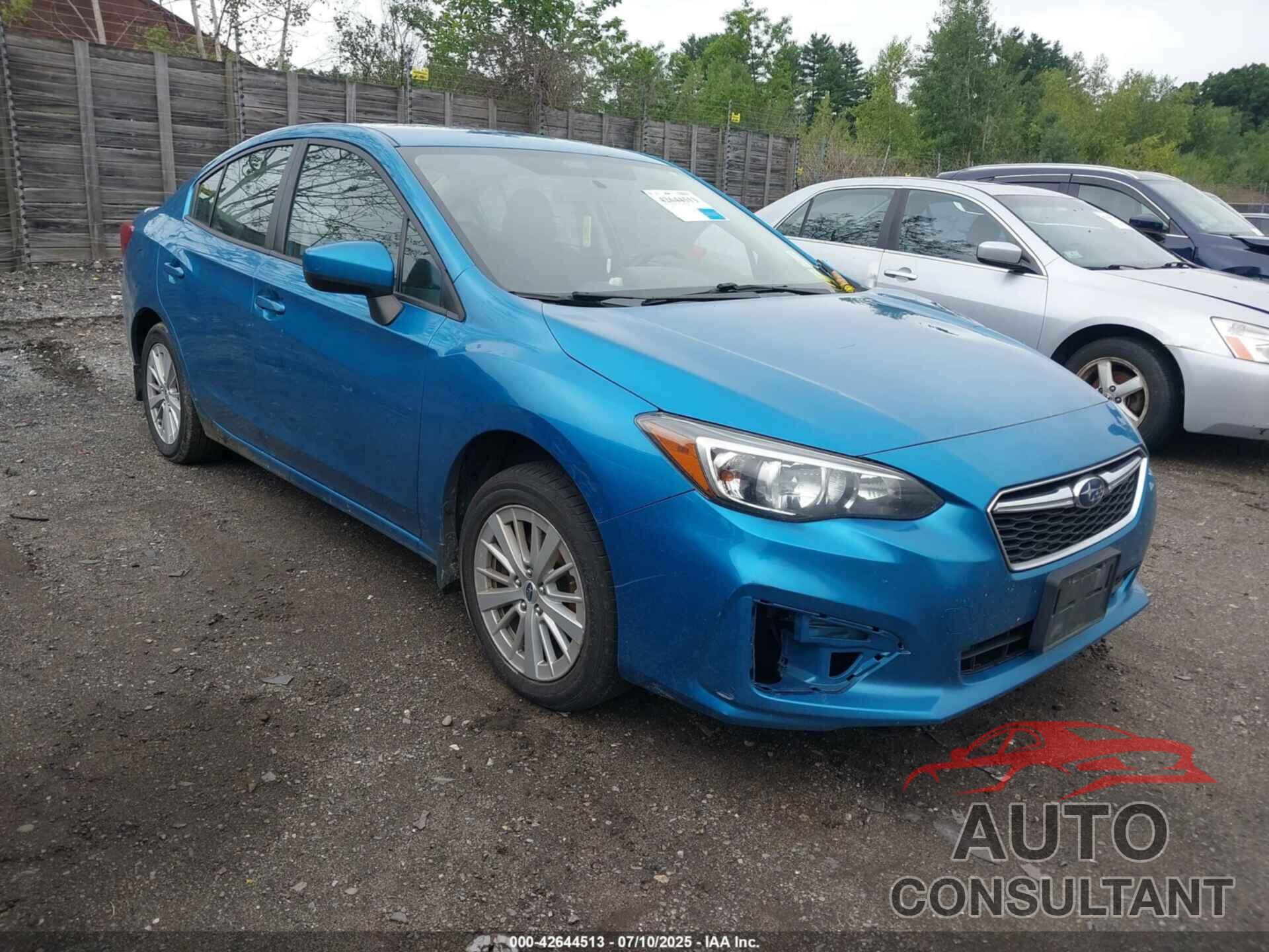 SUBARU IMPREZA 2018 - 4S3GKAB66J3620044