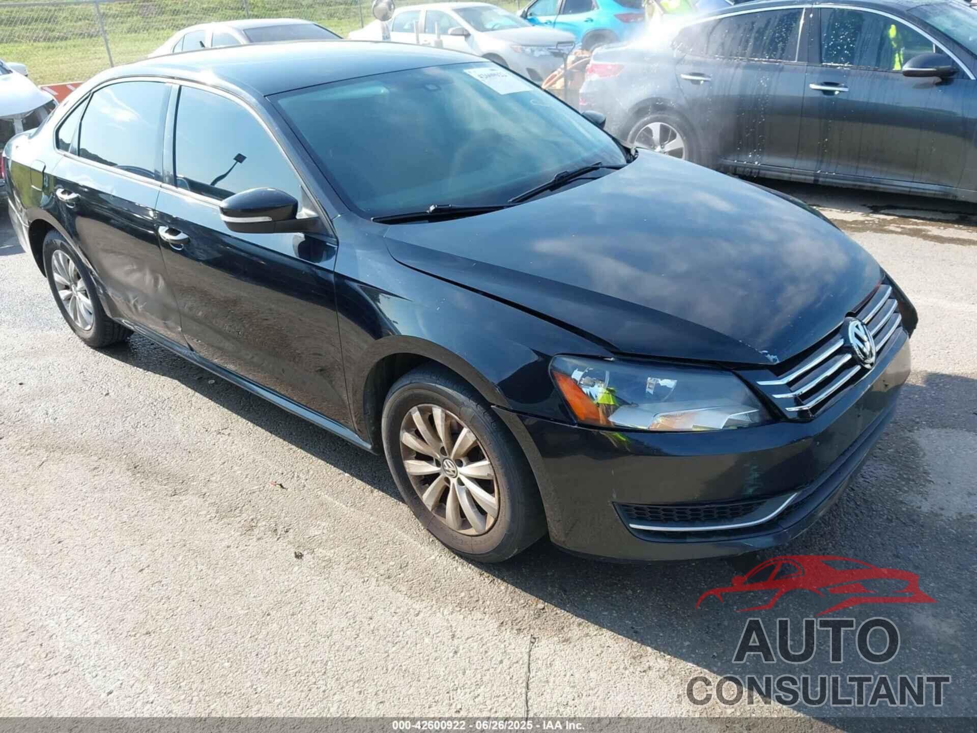 VOLKSWAGEN PASSAT 2013 - 1VWAP7A35DC116104