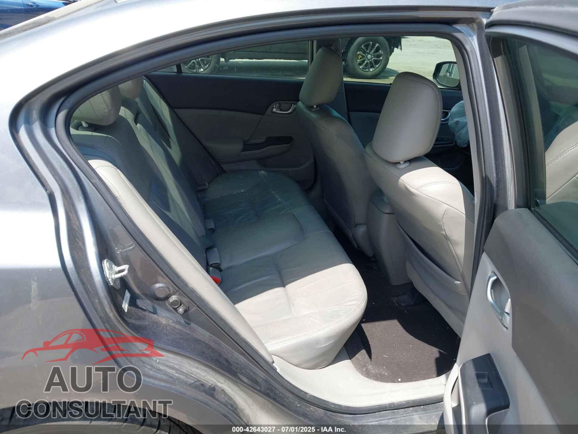 HONDA CIVIC 2012 - 19XFB2F90CE009444