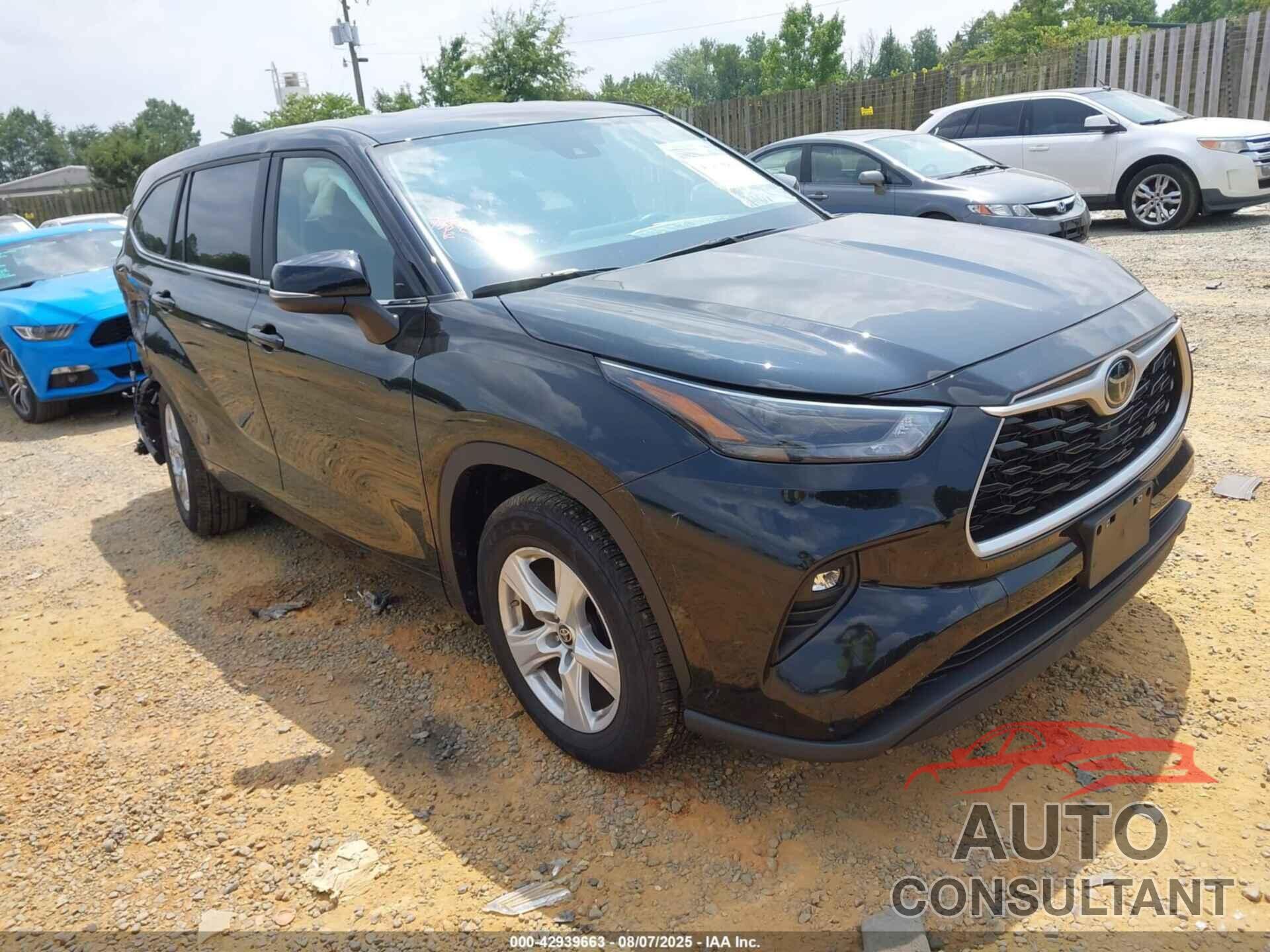 TOYOTA HIGHLANDER 2023 - 5TDKDRAH1PS513268