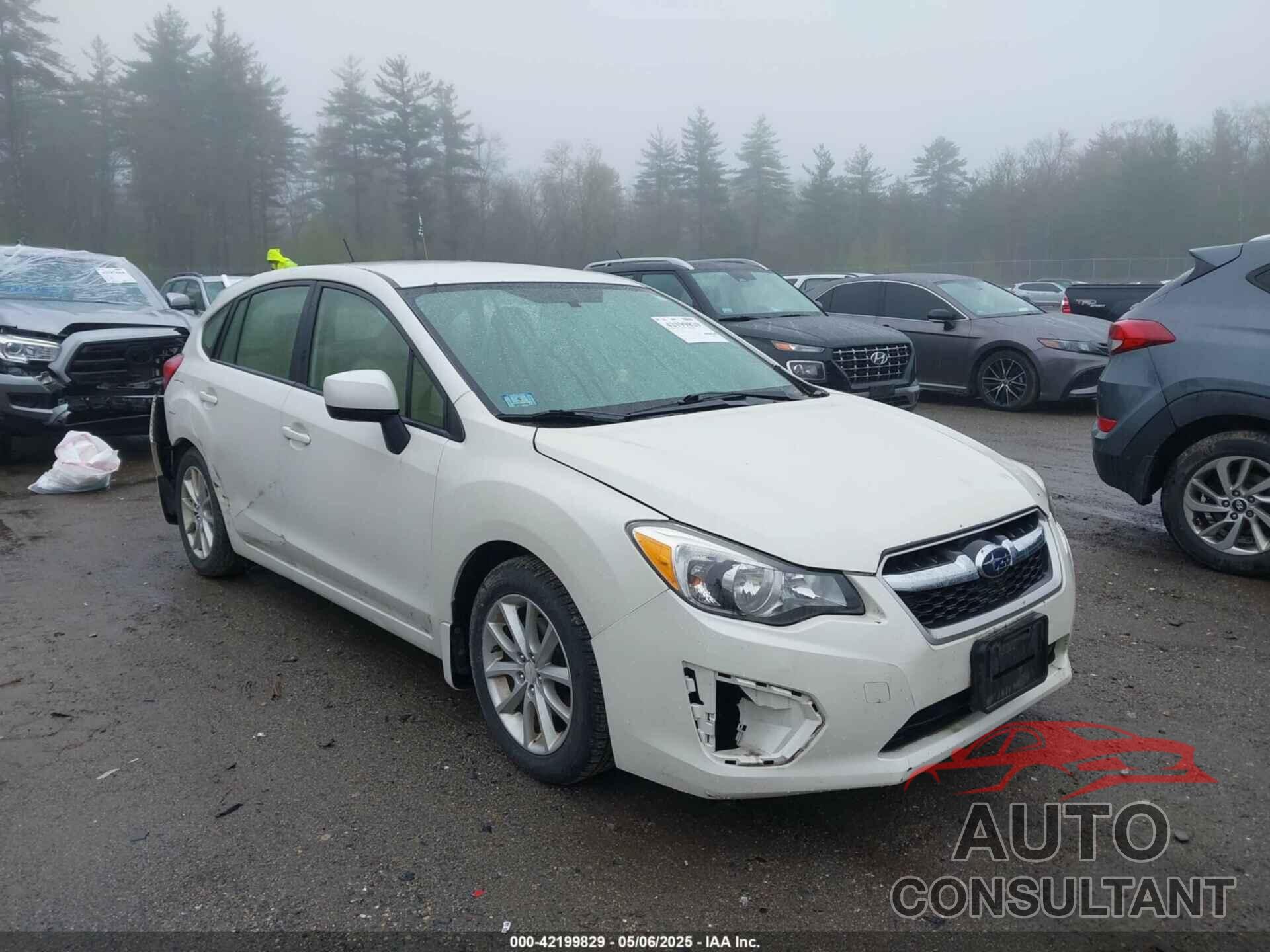 SUBARU IMPREZA 2014 - JF1GPAC65E8259257